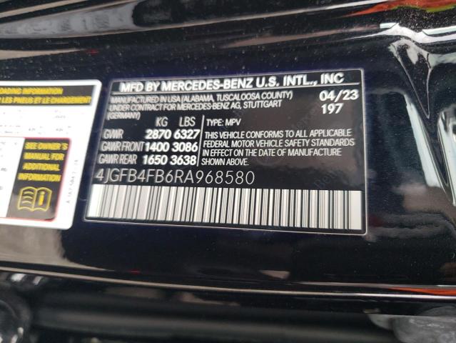 Photo 12 VIN: 4JGFB4FB6RA968580 - MERCEDES-BENZ GLE 350 4M 