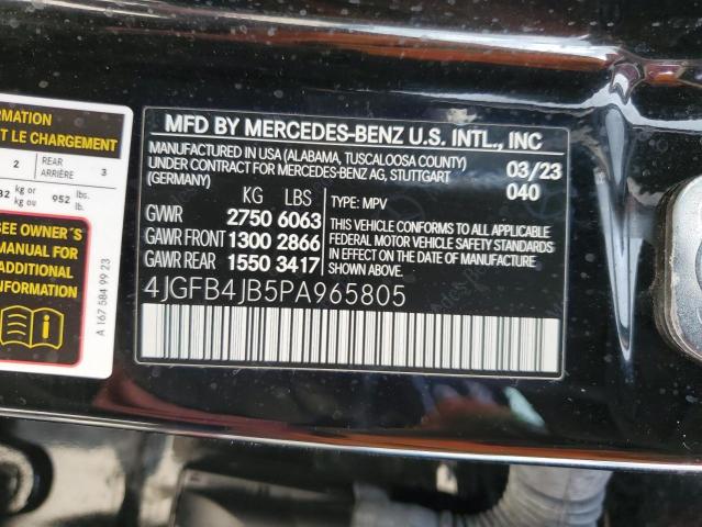 Photo 12 VIN: 4JGFB4JB5PA965805 - MERCEDES-BENZ GLE 350 