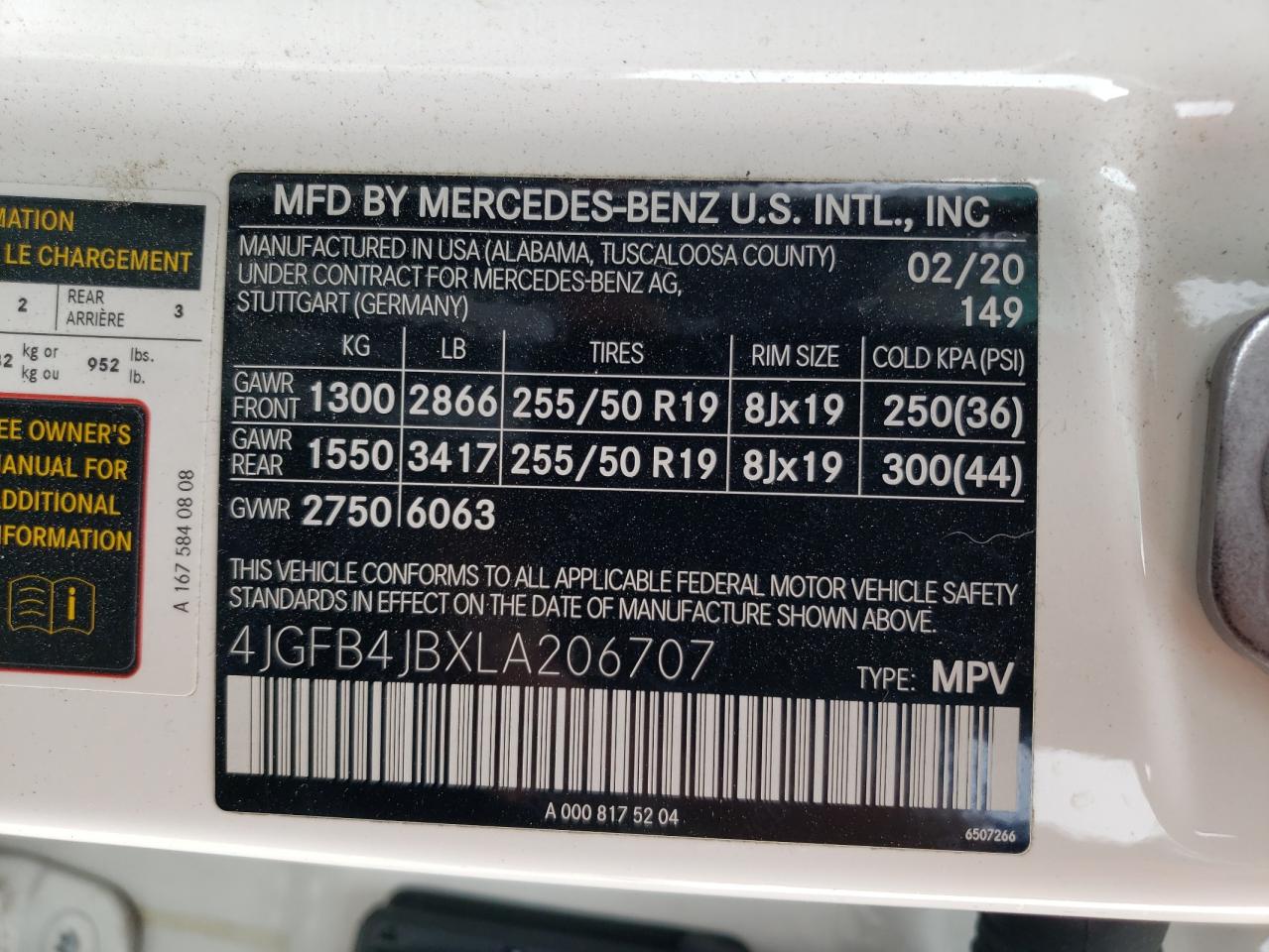 Photo 12 VIN: 4JGFB4JBXLA206707 - MERCEDES-BENZ GLE 