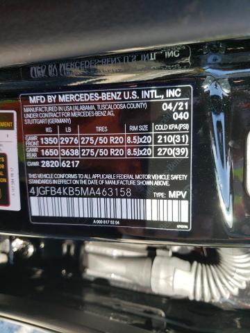 Photo 9 VIN: 4JGFB4KB5MA463158 - MERCEDES-BENZ GLE 350 4M 