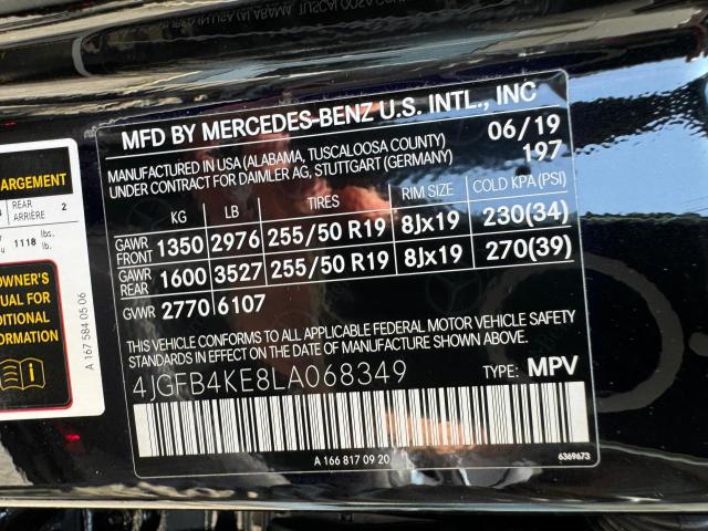 Photo 14 VIN: 4JGFB4KE8LA068349 - MERCEDES-BENZ GLE-CLASS 