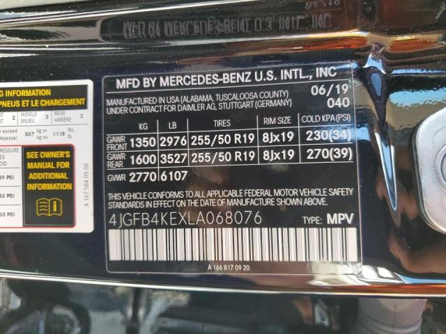 Photo 9 VIN: 4JGFB4KEXLA068076 - MERCEDES-BENZ GLE 350 4M 