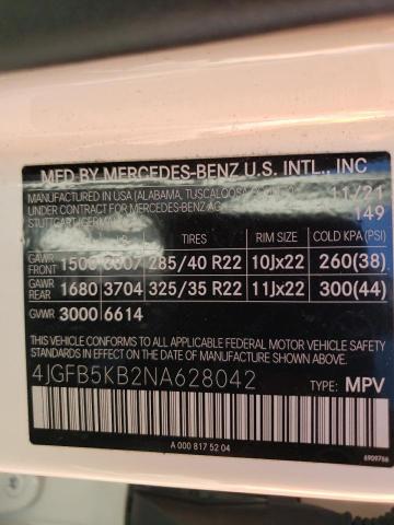 Photo 12 VIN: 4JGFB5KB2NA628042 - MERCEDES-BENZ GLE 450 4M 