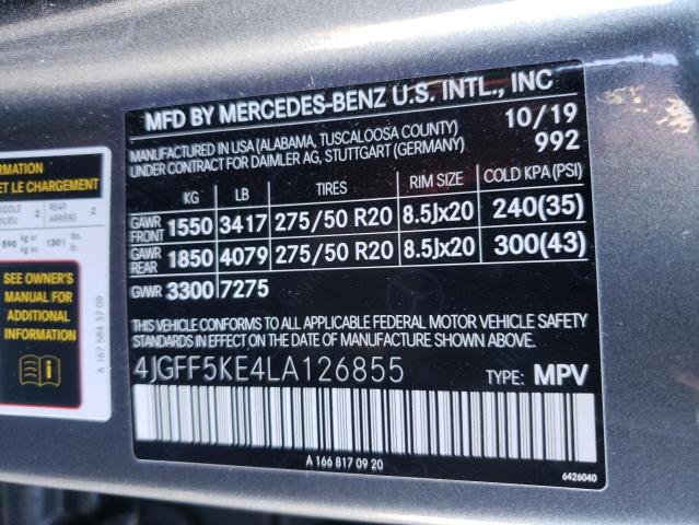 Photo 9 VIN: 4JGFF5KE4LA126855 - MERCEDES-BENZ GLS 450 4M 