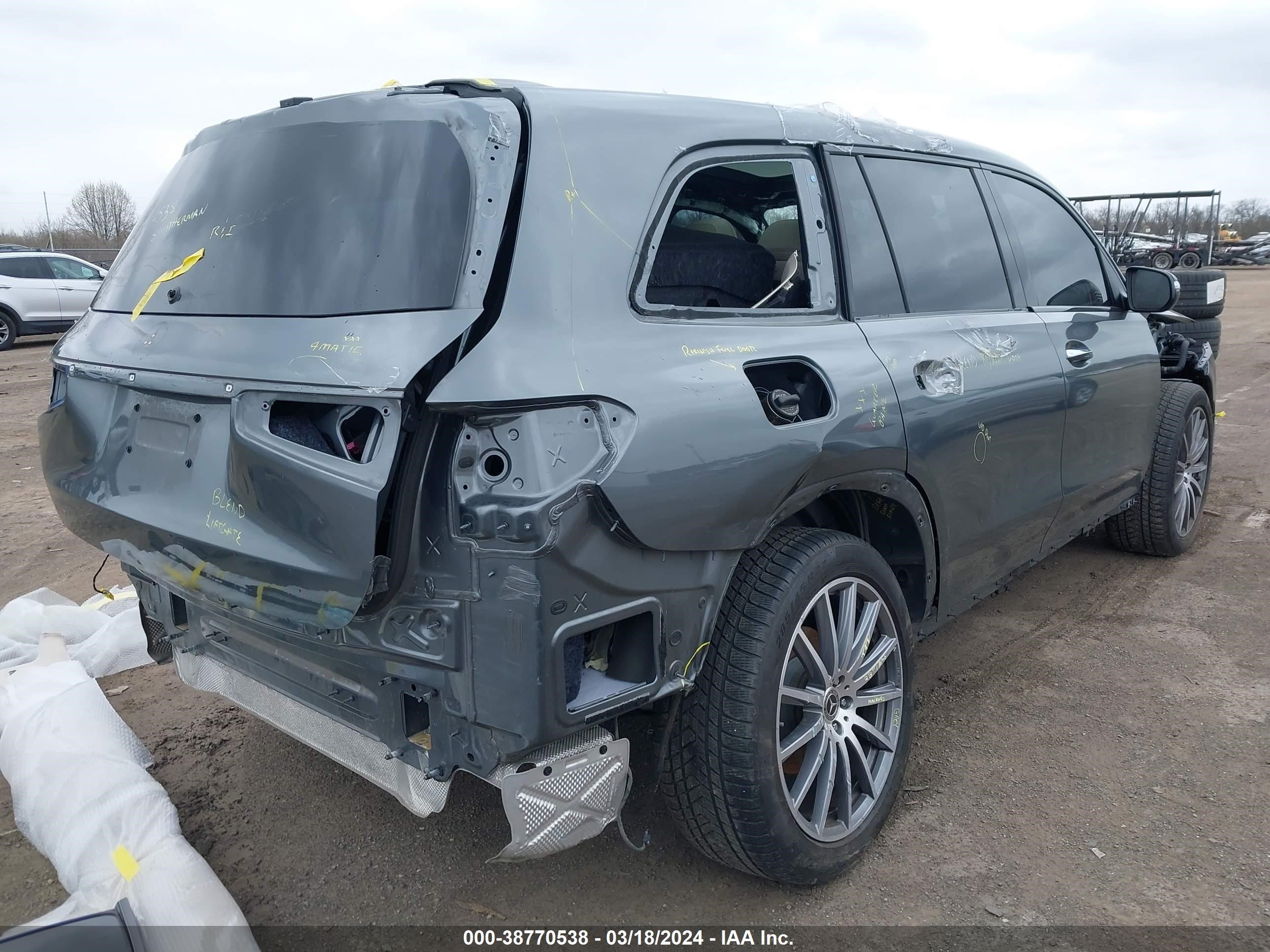 Photo 5 VIN: 4JGFF8GE0LA167283 - MERCEDES-BENZ GLS 580 