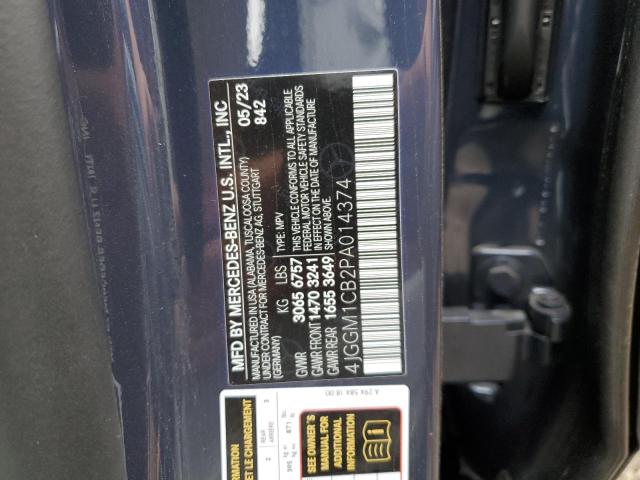 Photo 11 VIN: 4JGGM1CB2PA014374 - MERCEDES-BENZ EQE SUV 35 