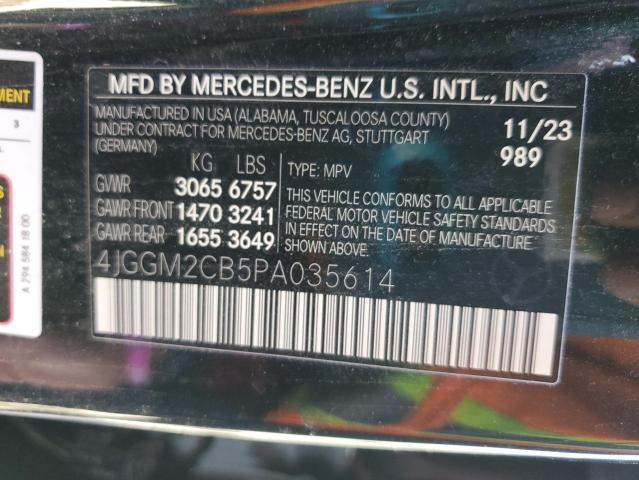 Photo 12 VIN: 4JGGM2CB5PA035614 - MERCEDES-BENZ EQE SUV 50 