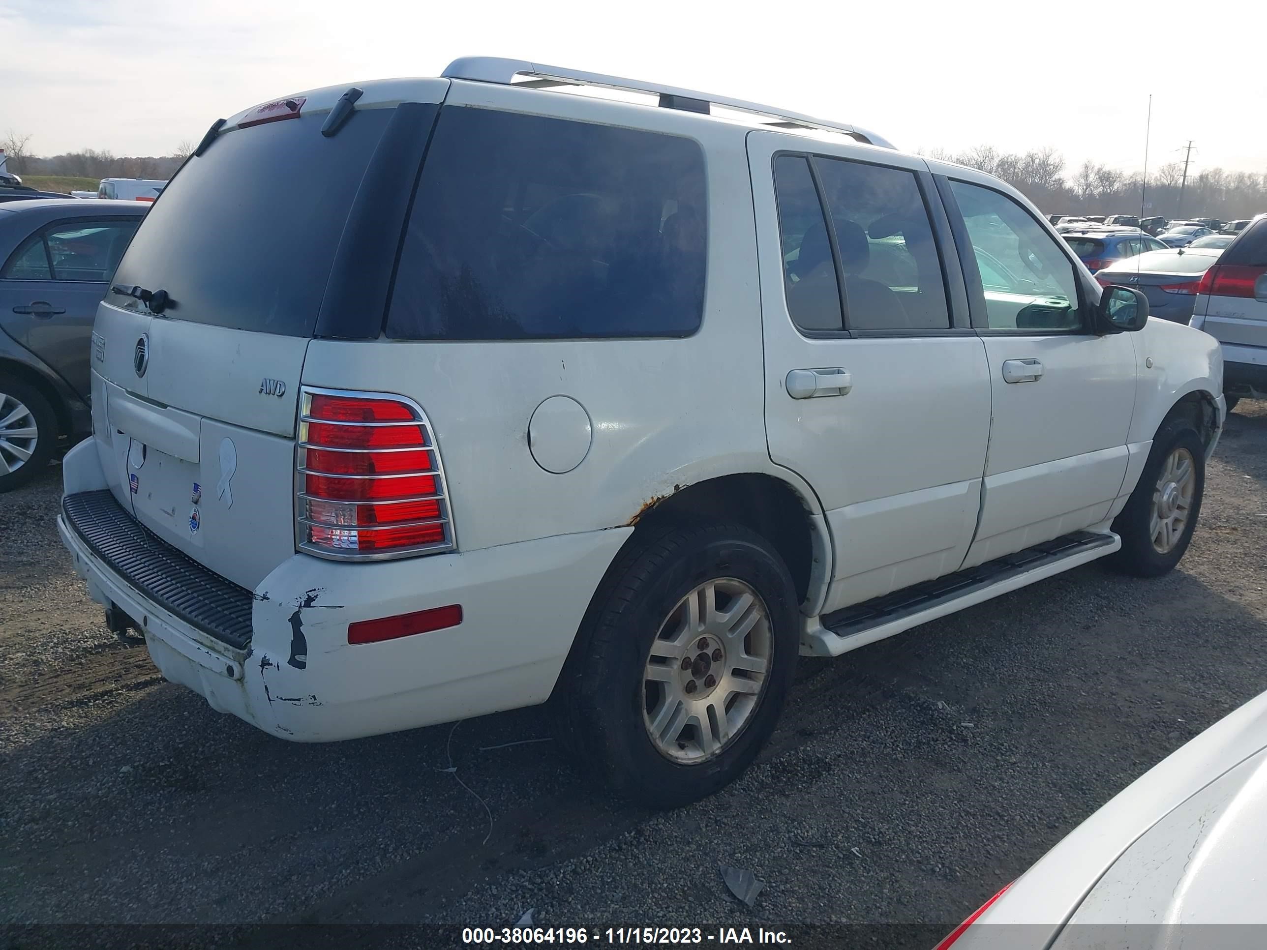 Photo 3 VIN: 4M20U86E34VJ52096 - MERCURY MOUNTAINEER 