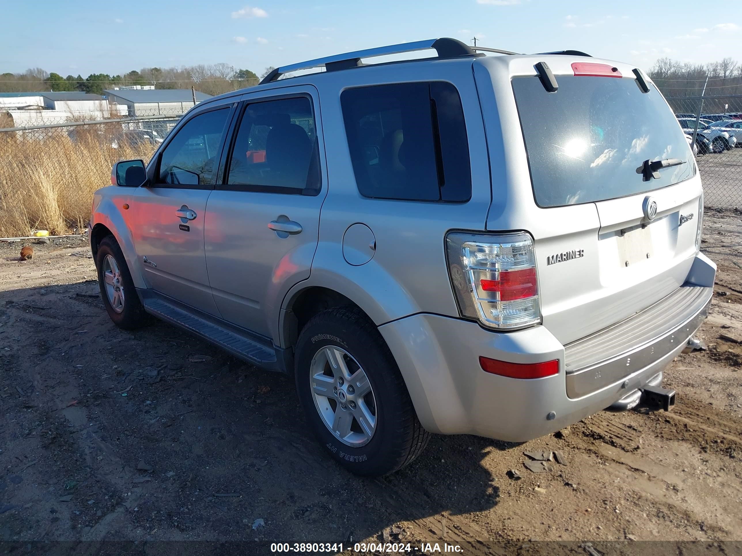 Photo 2 VIN: 4M2CU293X9KJ15730 - MERCURY MARINER 