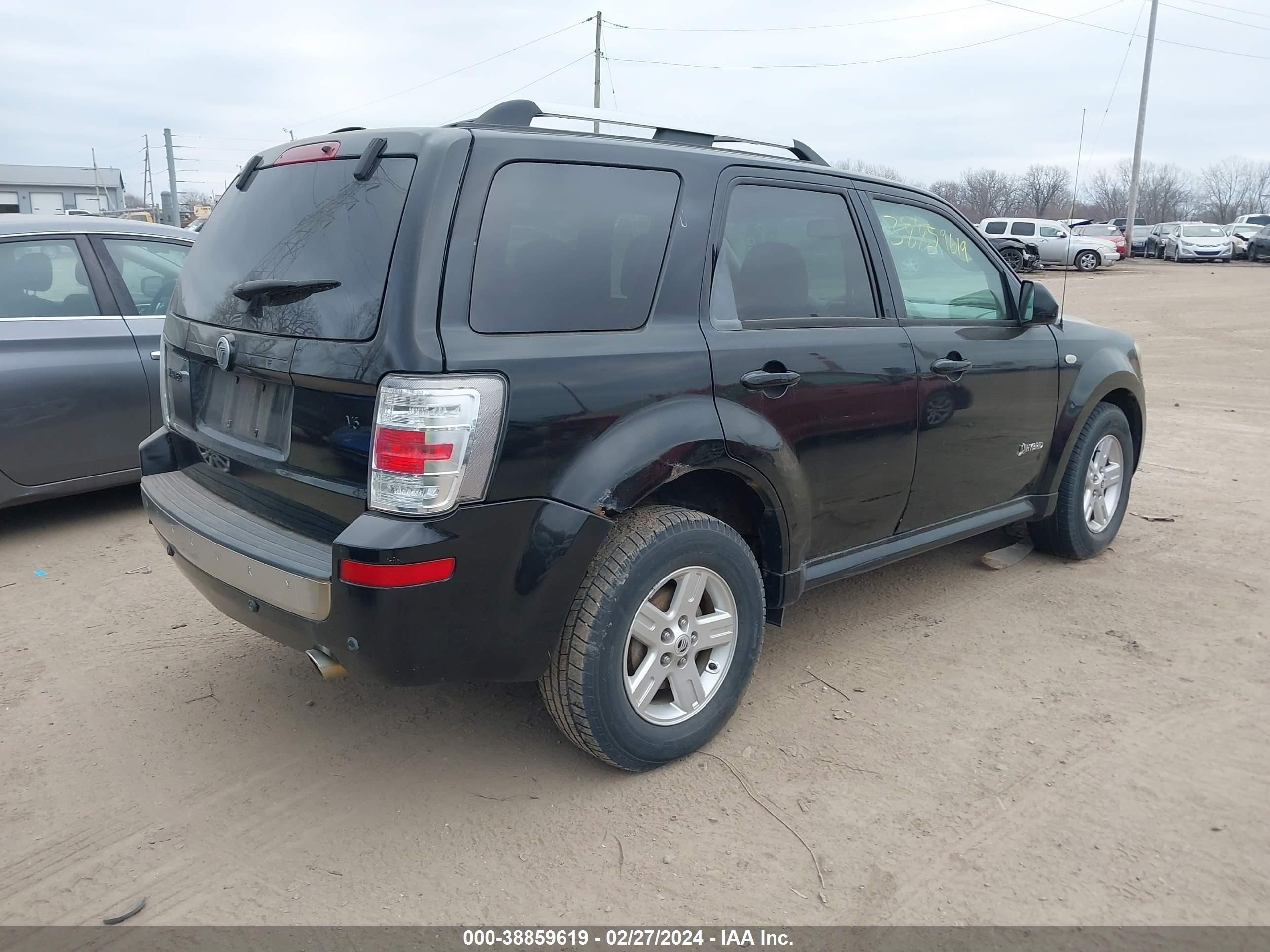 Photo 3 VIN: 4M2CU39369KJ10207 - MERCURY MARINER 