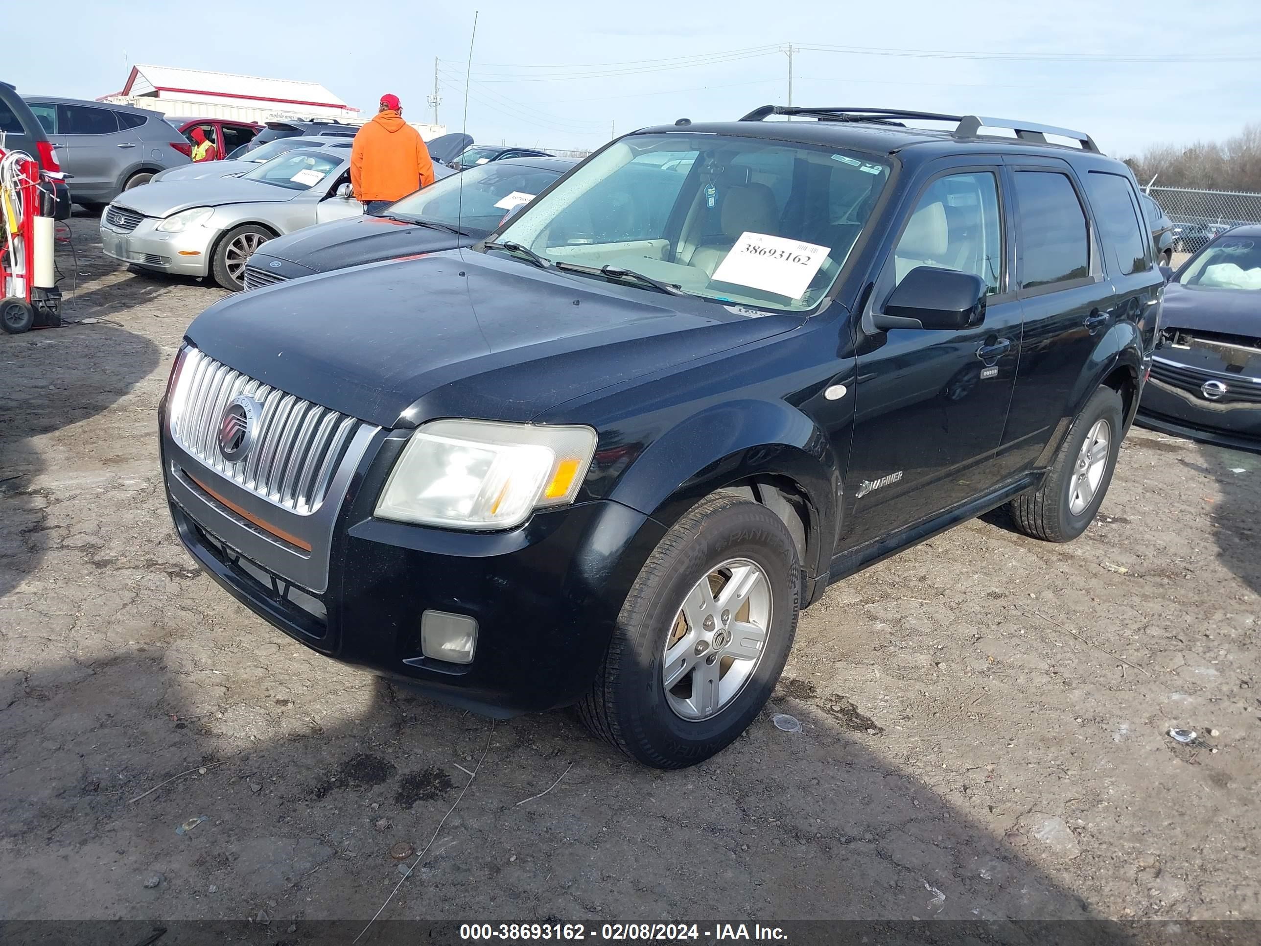 Photo 1 VIN: 4M2CU39H78KJ32646 - MERCURY MARINER 