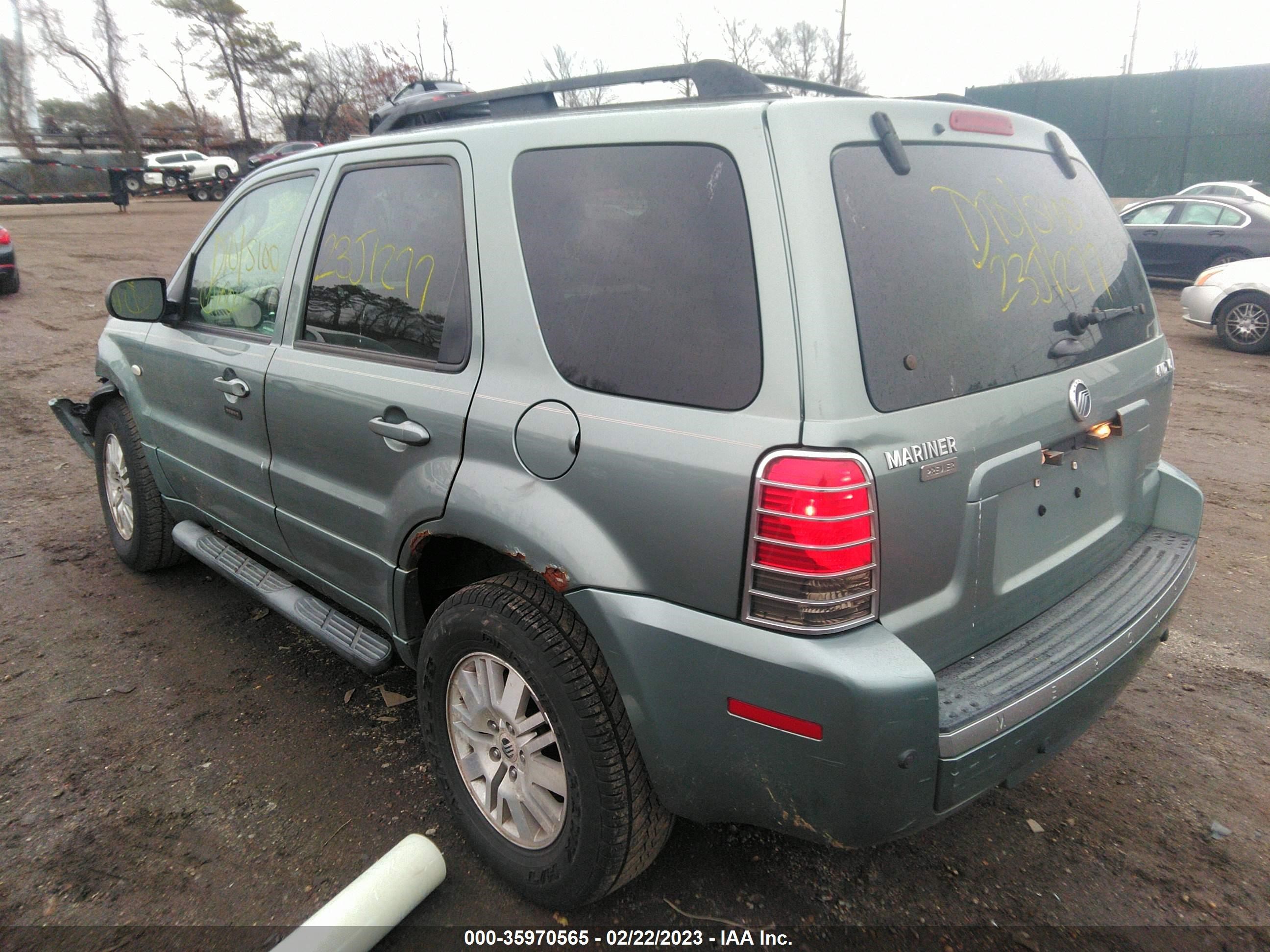 Photo 2 VIN: 4M2CU57156KJ06822 - MERCURY MARINER 