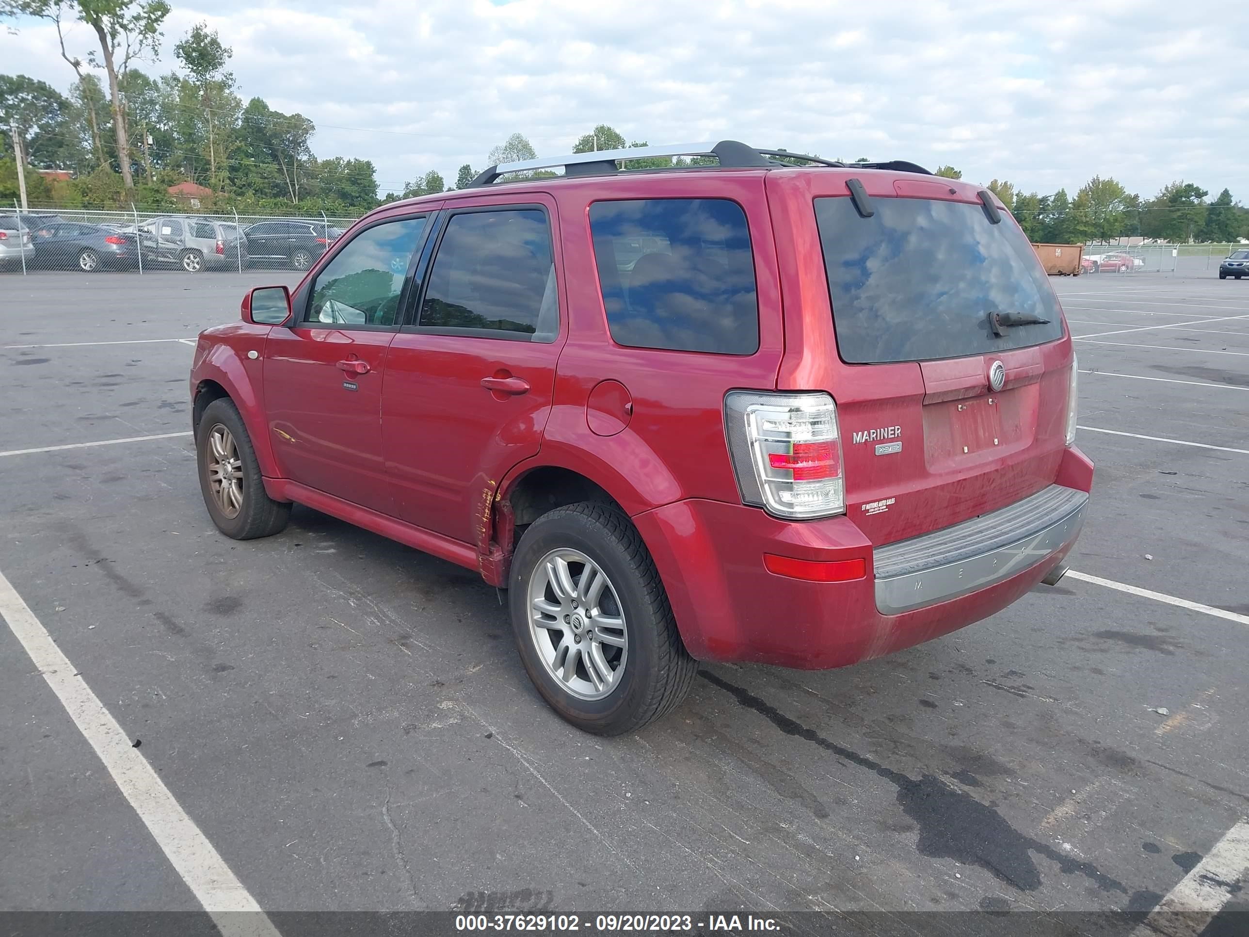 Photo 2 VIN: 4M2CU87G09KJ09573 - MERCURY MARINER 