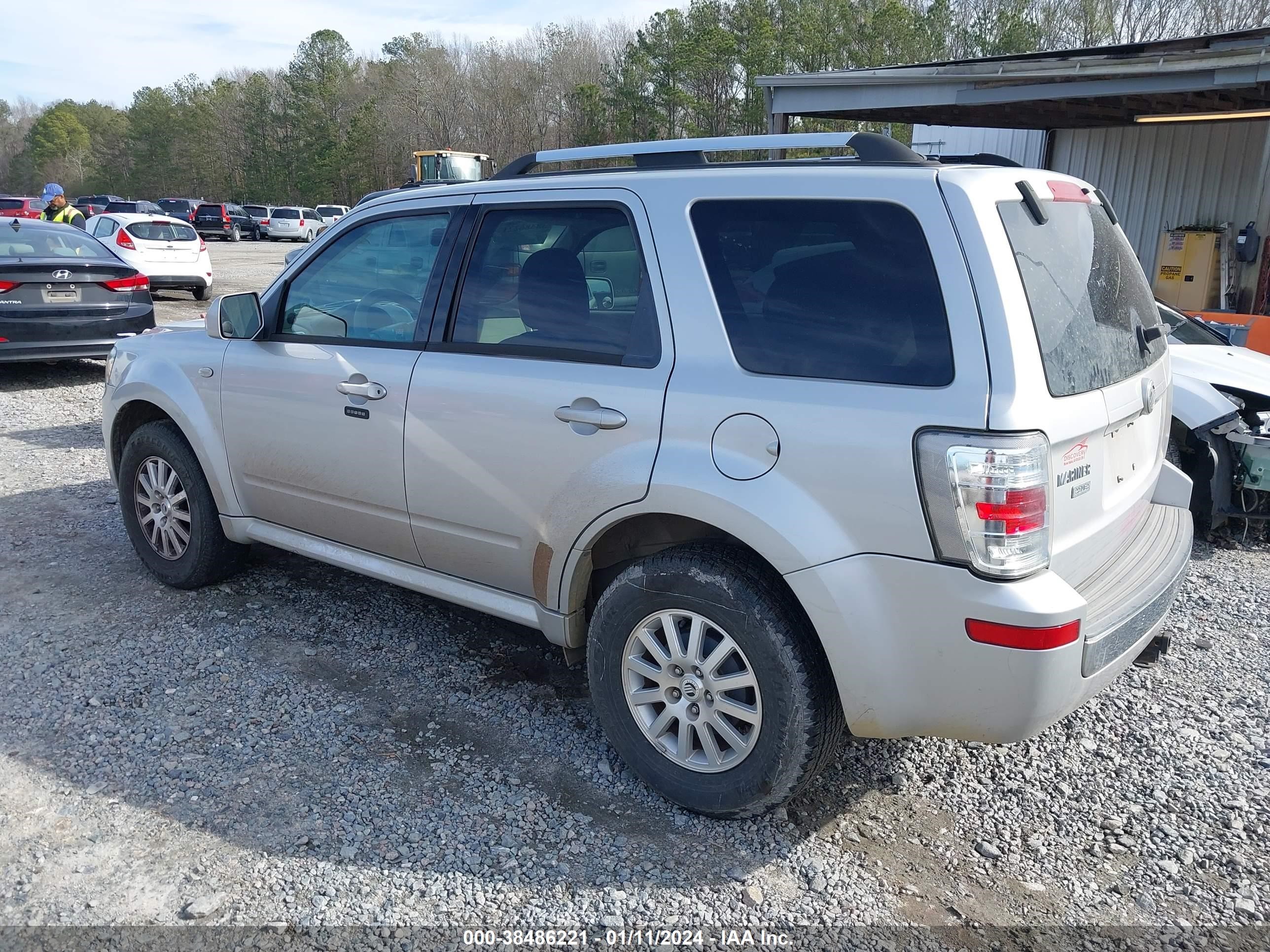 Photo 2 VIN: 4M2CU87G29KJ20543 - MERCURY MARINER 