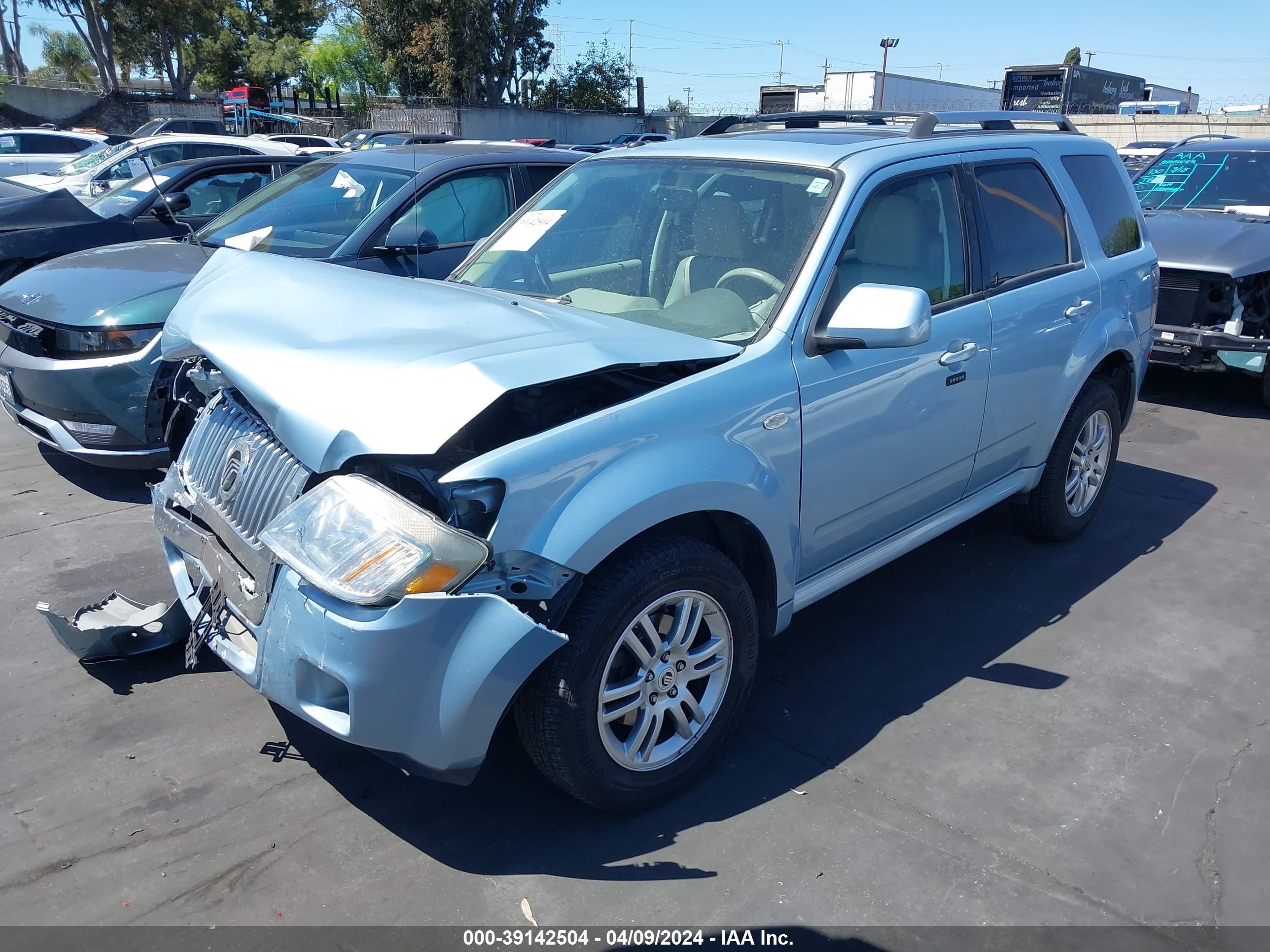 Photo 1 VIN: 4M2CU87G39KJ09177 - MERCURY MARINER 