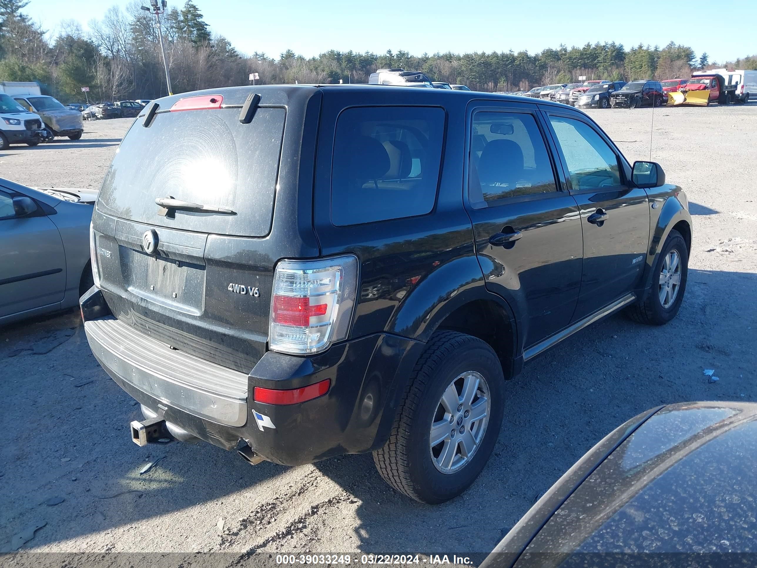 Photo 3 VIN: 4M2CU91138KJ51809 - MERCURY MARINER 