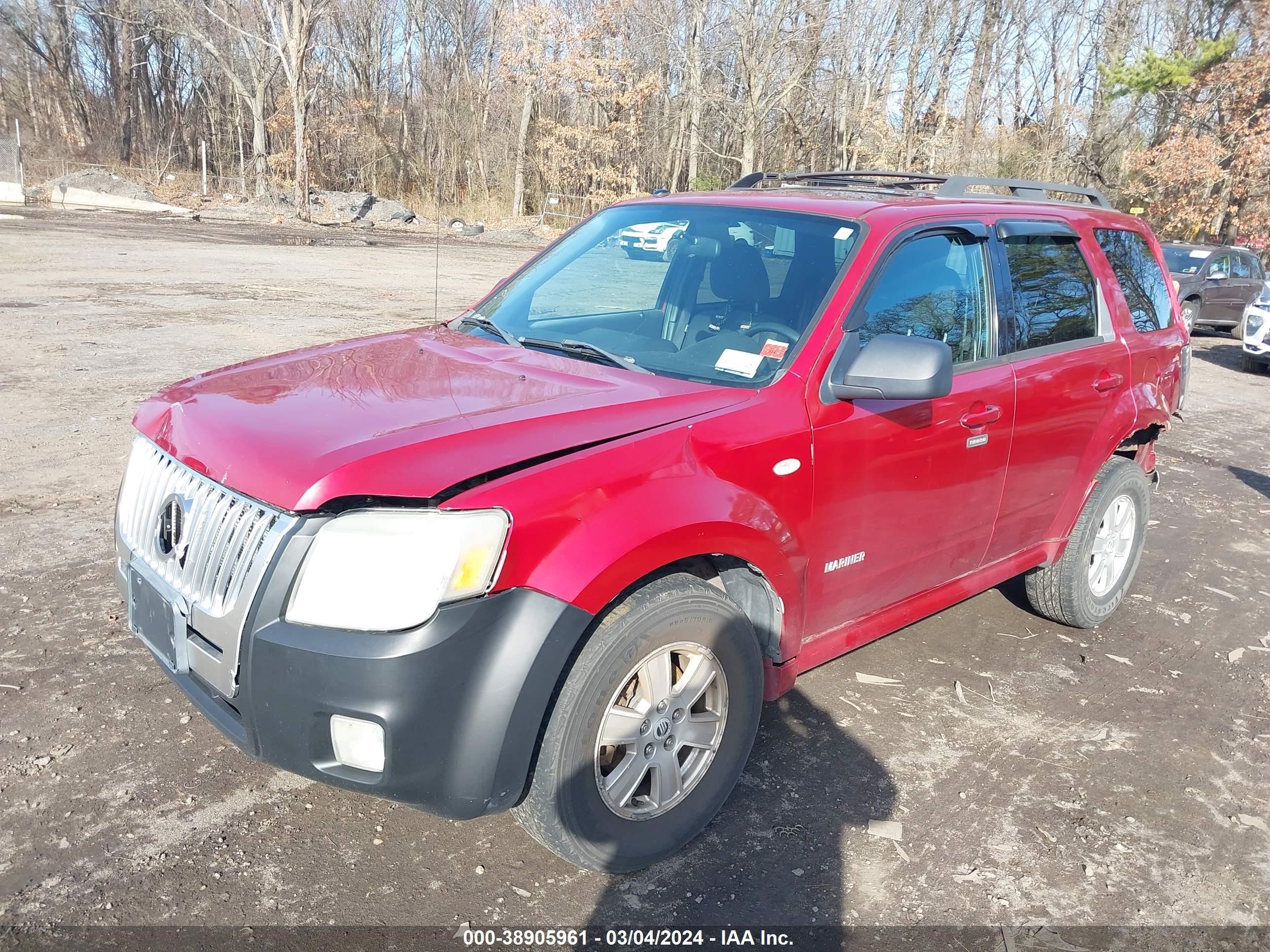 Photo 1 VIN: 4M2CU91198KJ33086 - MERCURY MARINER 