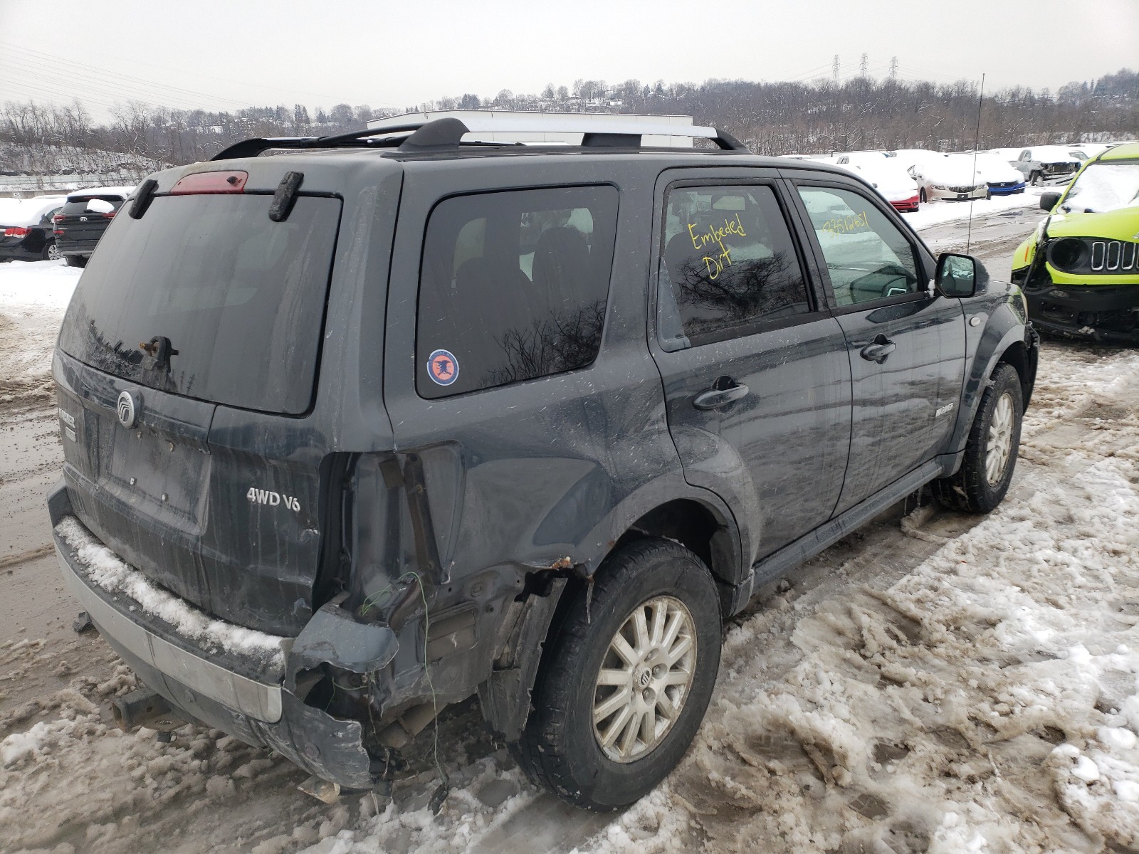 Photo 3 VIN: 4M2CU97168KJ12980 - MERCURY MARINER PR 