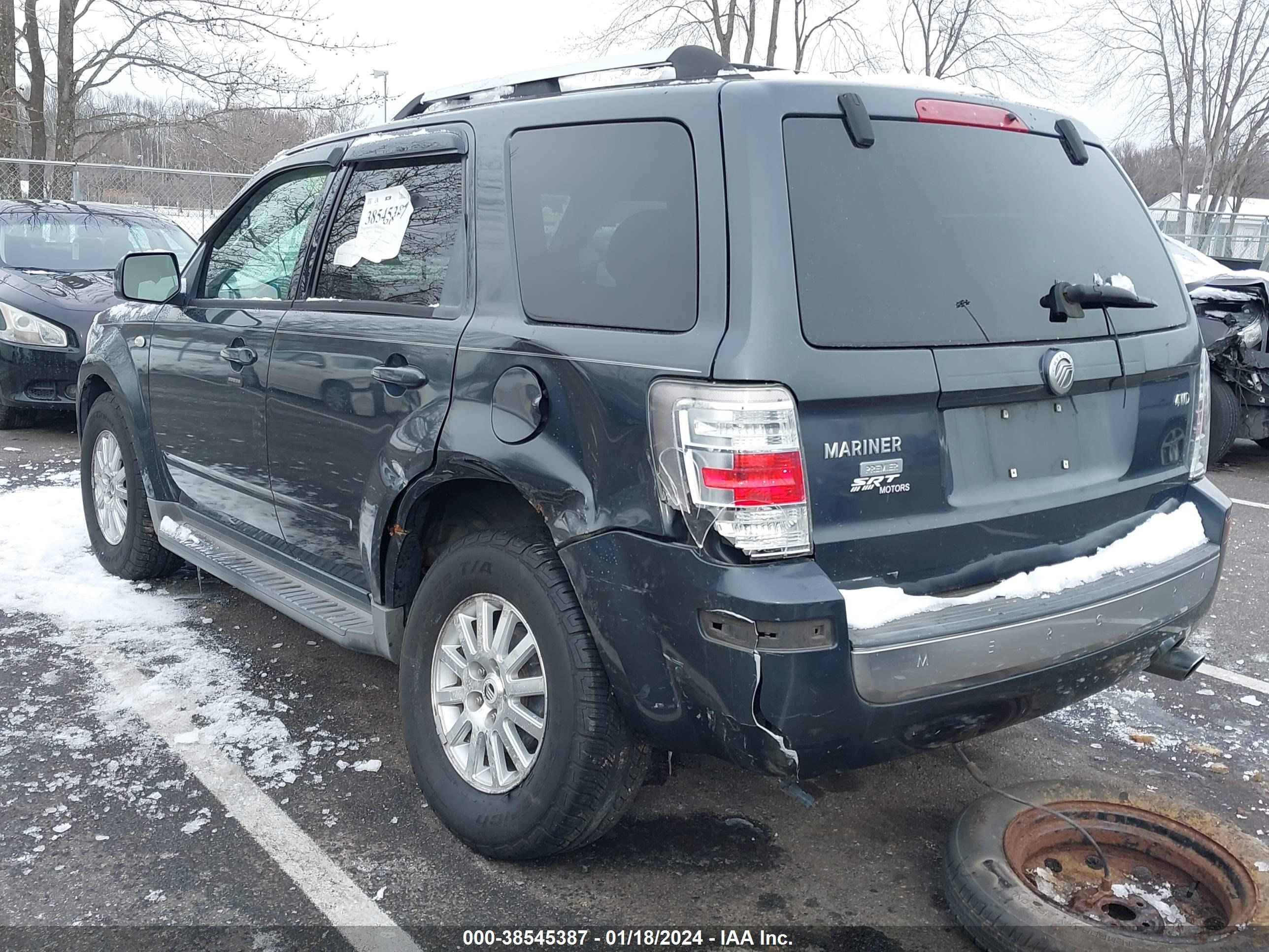 Photo 2 VIN: 4M2CU97G19KJ00497 - MERCURY MARINER 