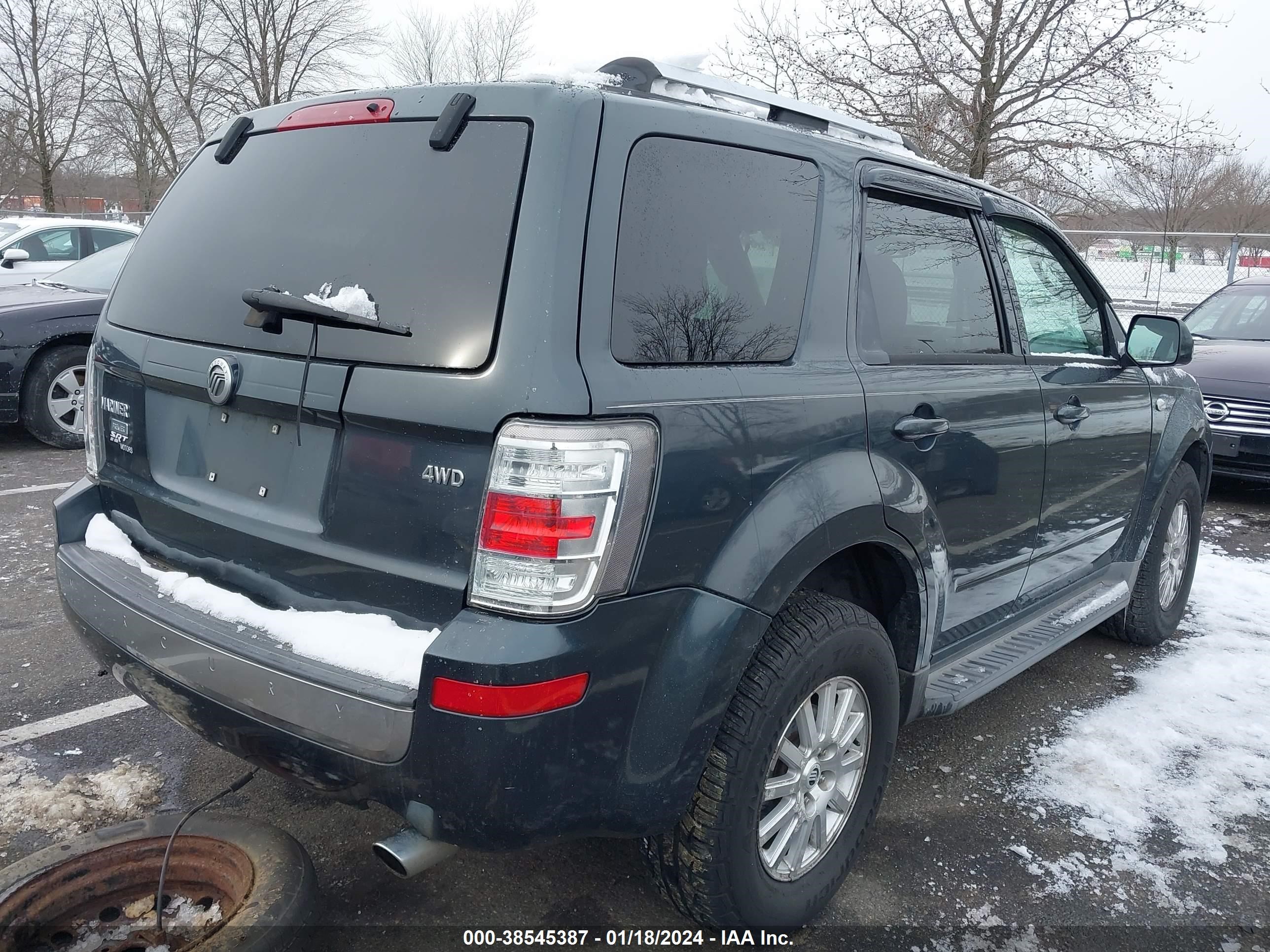 Photo 3 VIN: 4M2CU97G19KJ00497 - MERCURY MARINER 