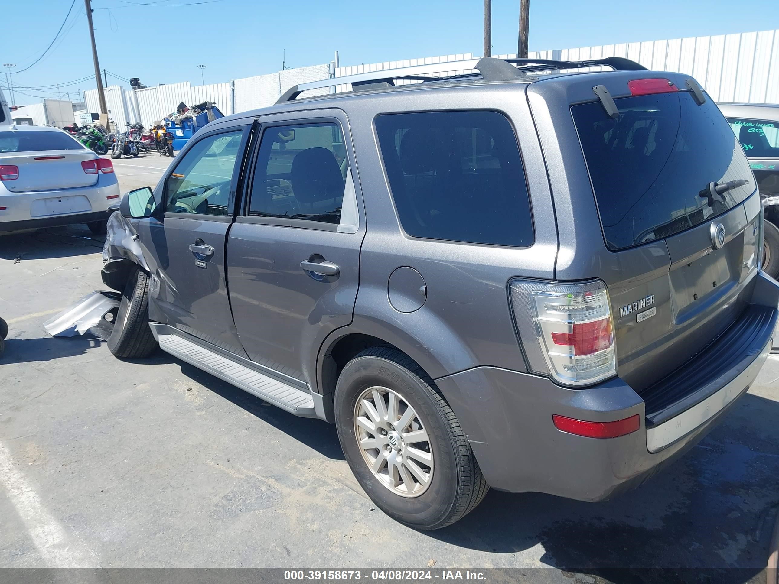 Photo 2 VIN: 4M2CU97G89KJ02201 - MERCURY MARINER 