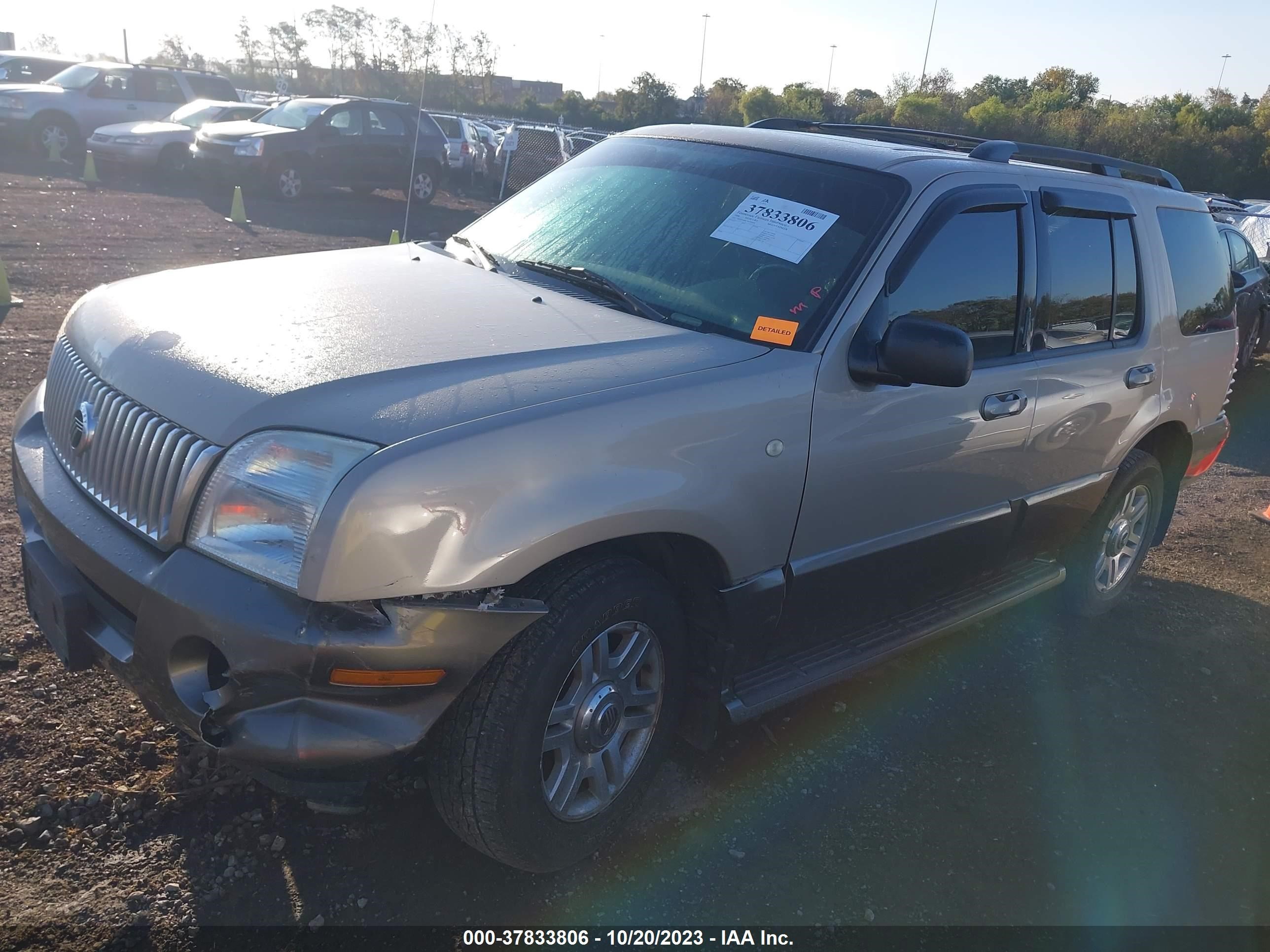 Photo 1 VIN: 4M2DU66K74UJ01014 - MERCURY MOUNTAINEER 