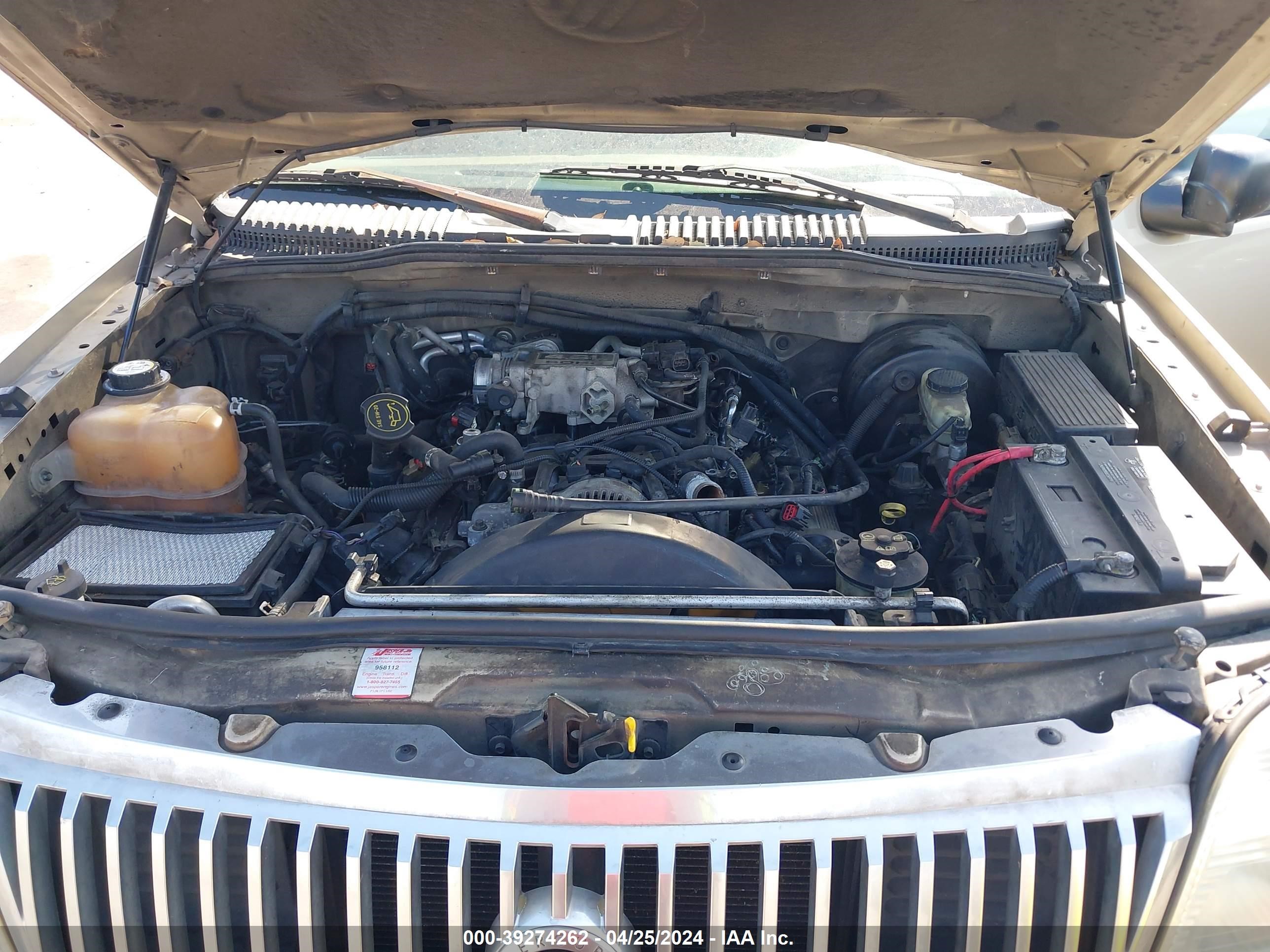 Photo 9 VIN: 4M2DU66W04UJ18028 - MERCURY MOUNTAINEER 