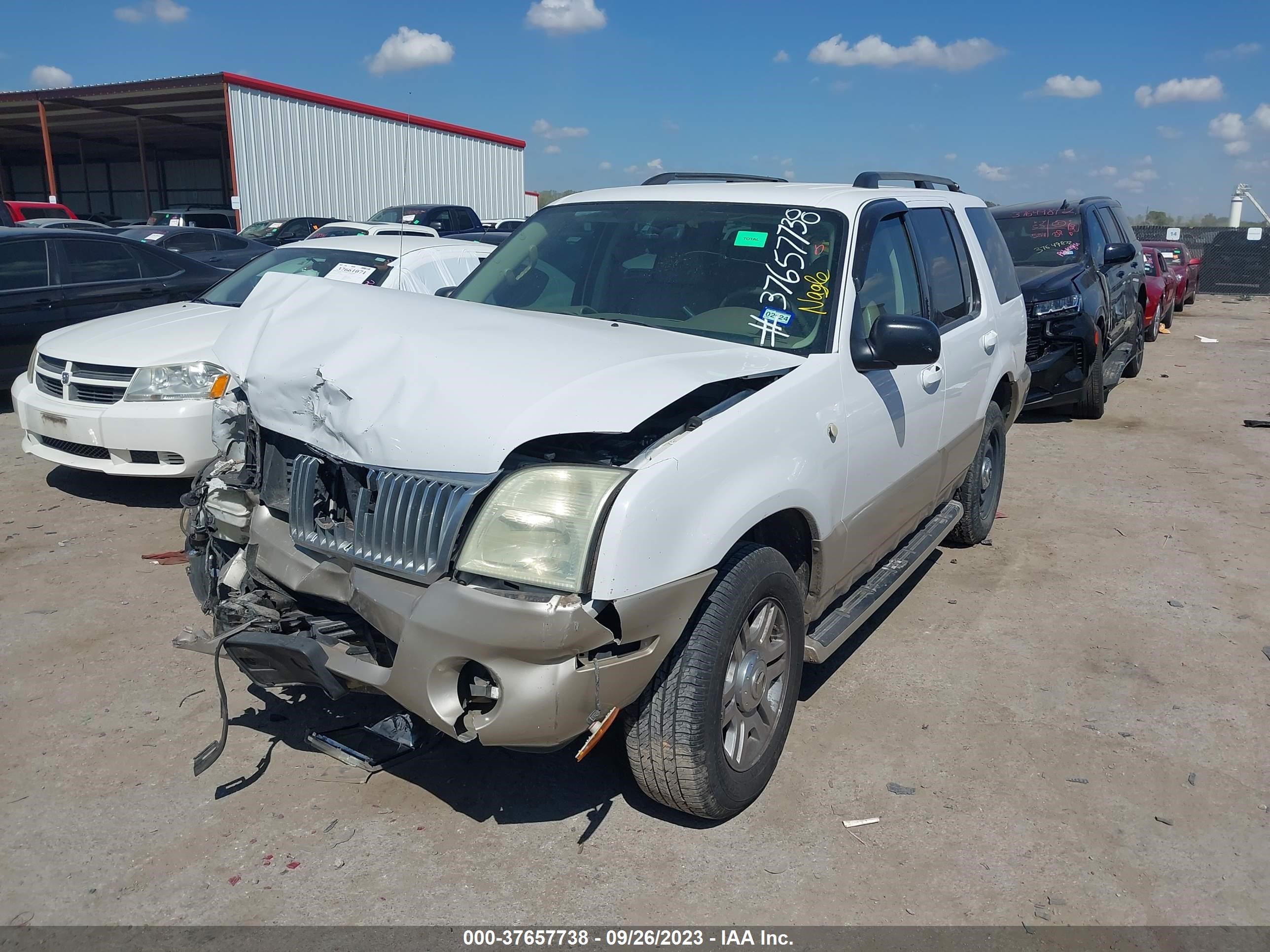 Photo 1 VIN: 4M2DU66W14ZJ16758 - MERCURY MOUNTAINEER 