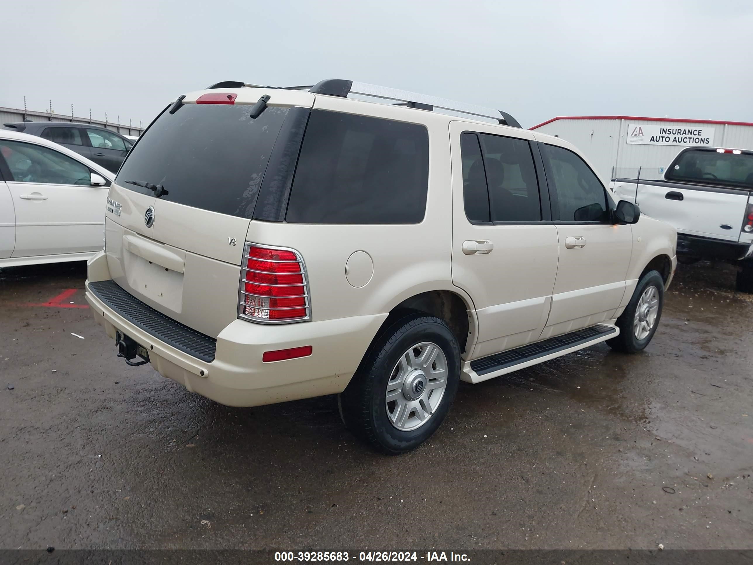 Photo 3 VIN: 4M2DU66W55ZJ01617 - MERCURY MOUNTAINEER 