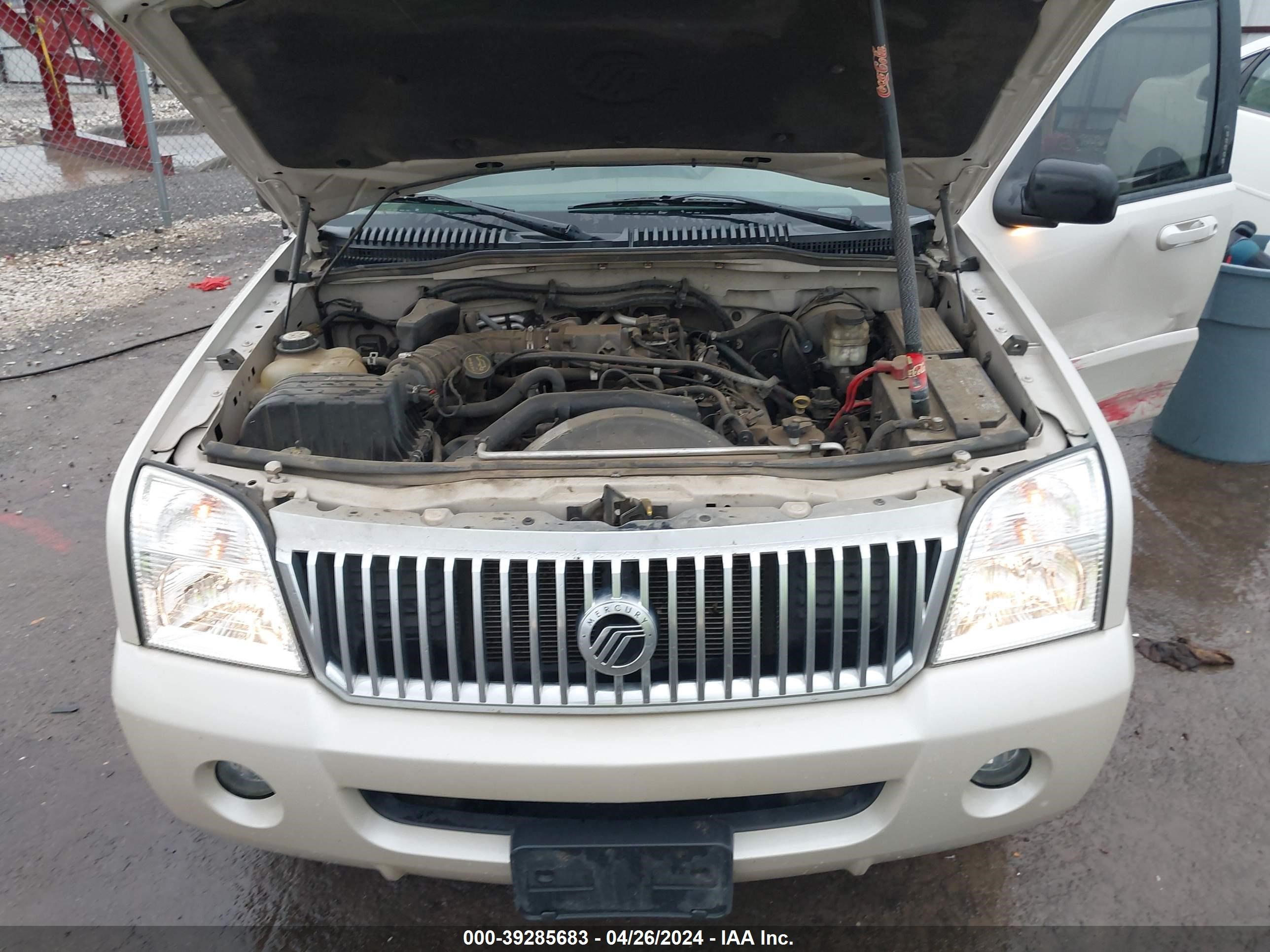 Photo 9 VIN: 4M2DU66W55ZJ01617 - MERCURY MOUNTAINEER 