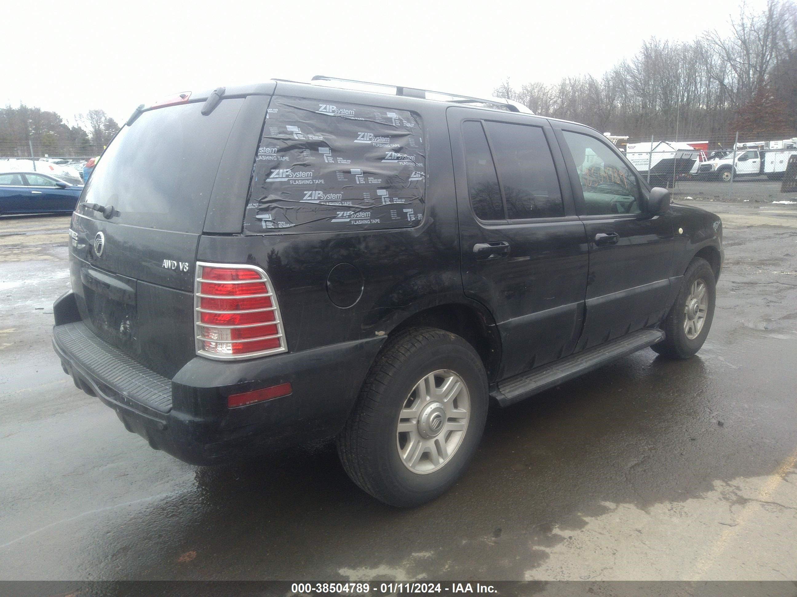 Photo 3 VIN: 4M2DU86W03UJ07444 - MERCURY MOUNTAINEER 