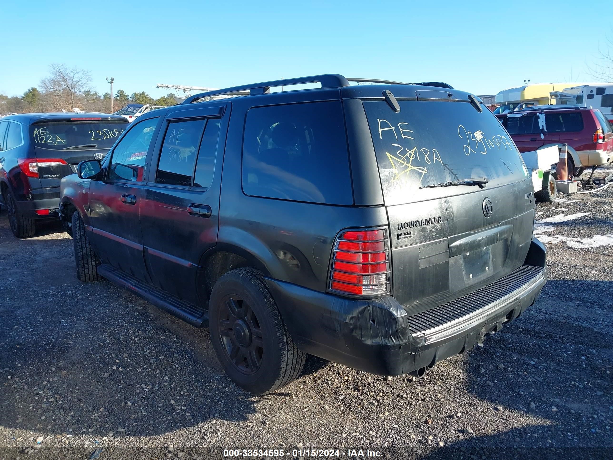 Photo 2 VIN: 4M2DU86W13ZJ04765 - MERCURY MOUNTAINEER 