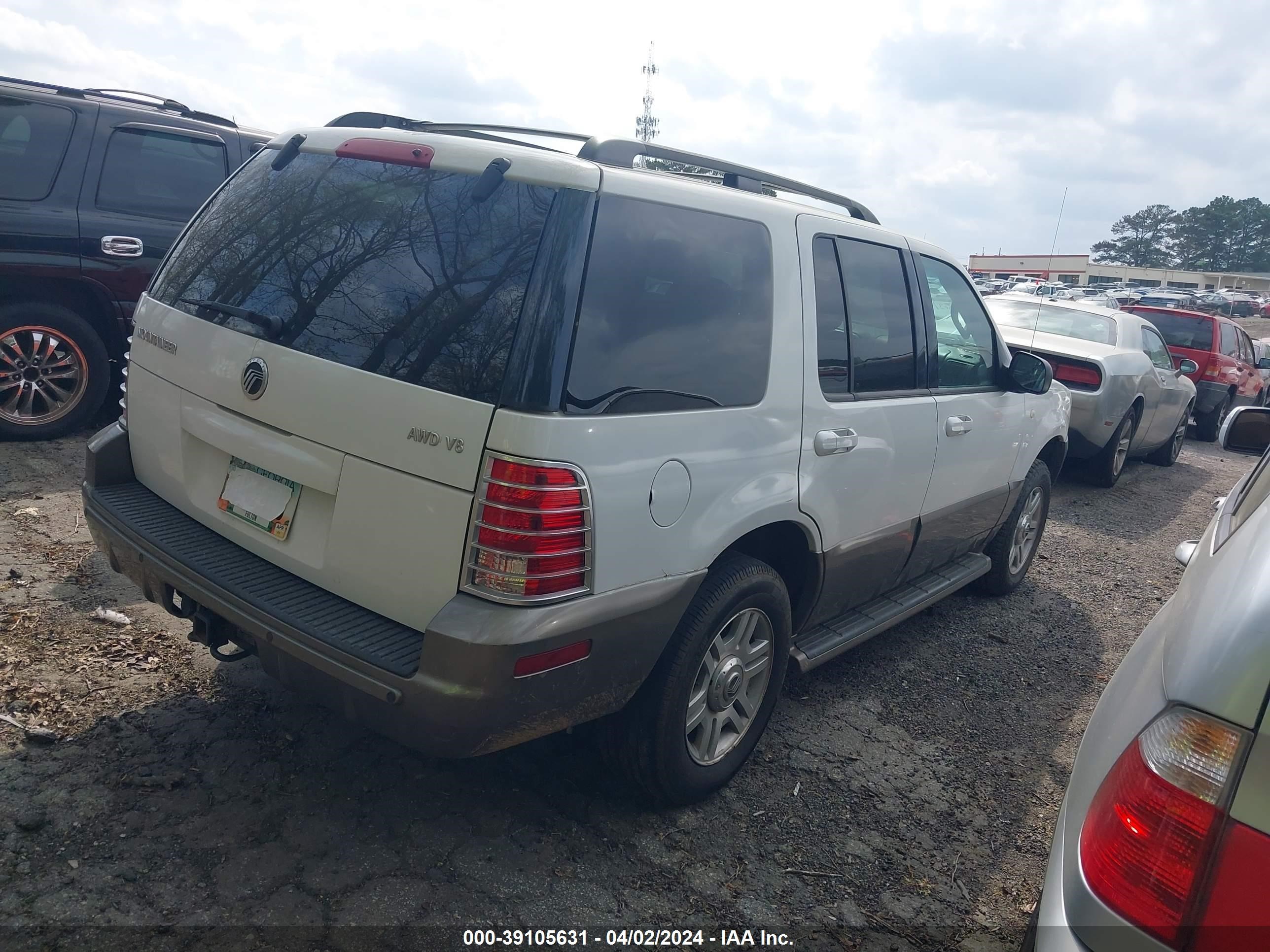 Photo 3 VIN: 4M2DU86W34ZJ34206 - MERCURY MOUNTAINEER 