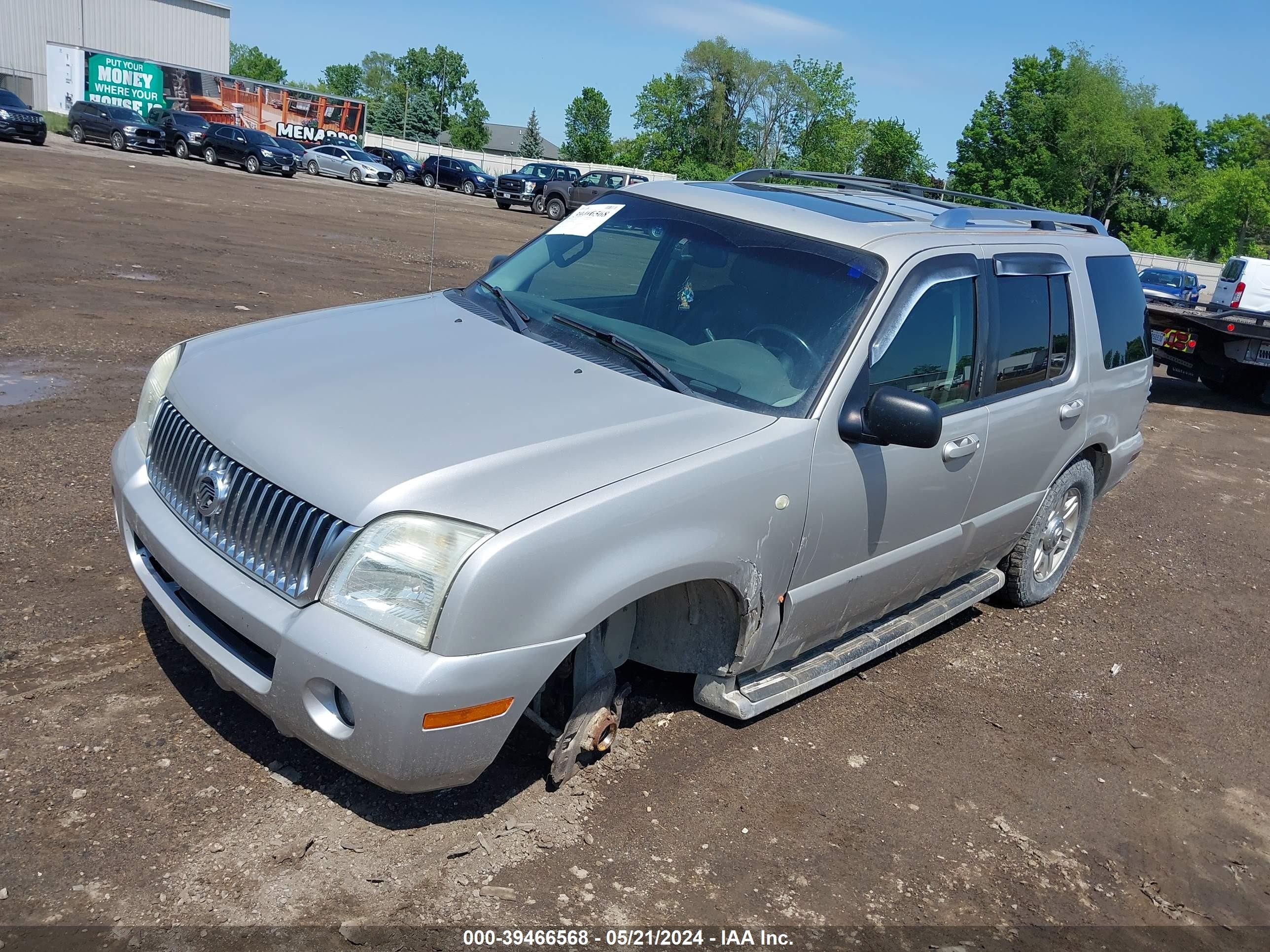 Photo 1 VIN: 4M2DU86W63ZJ04406 - MERCURY MOUNTAINEER 