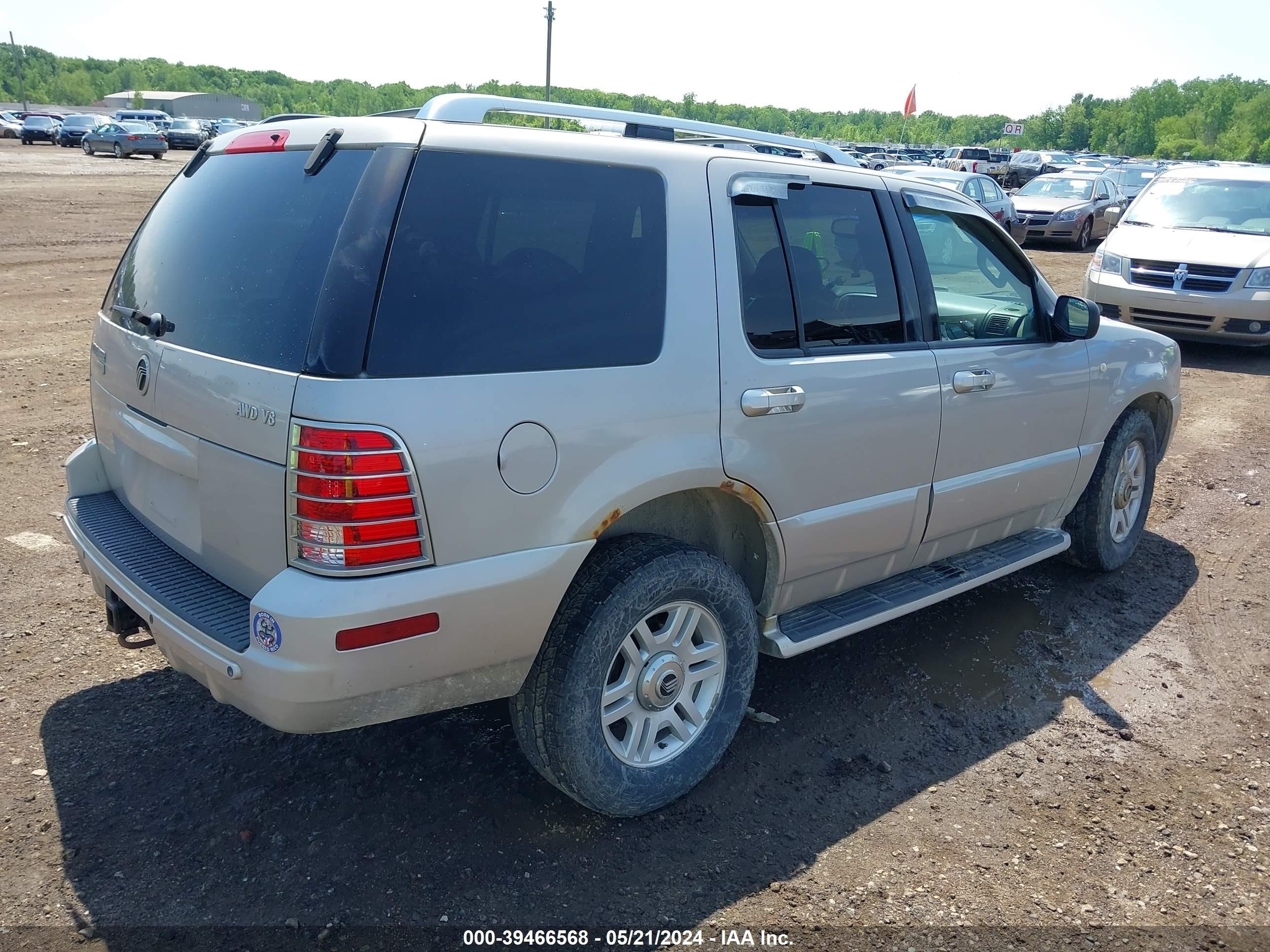 Photo 3 VIN: 4M2DU86W63ZJ04406 - MERCURY MOUNTAINEER 