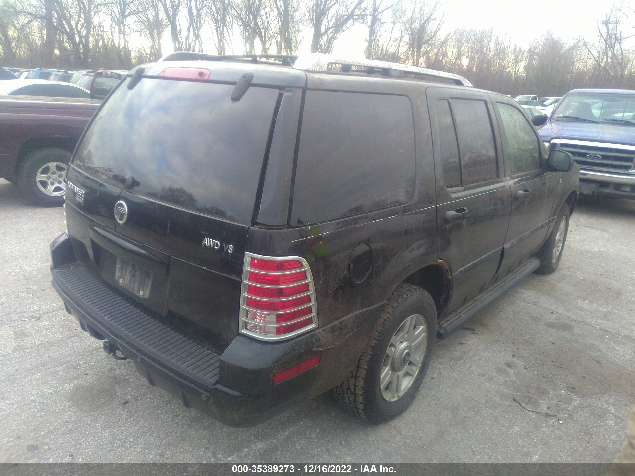 Photo 3 VIN: 4M2DU86W83ZJ27878 - MERCURY MOUNTAINEER 