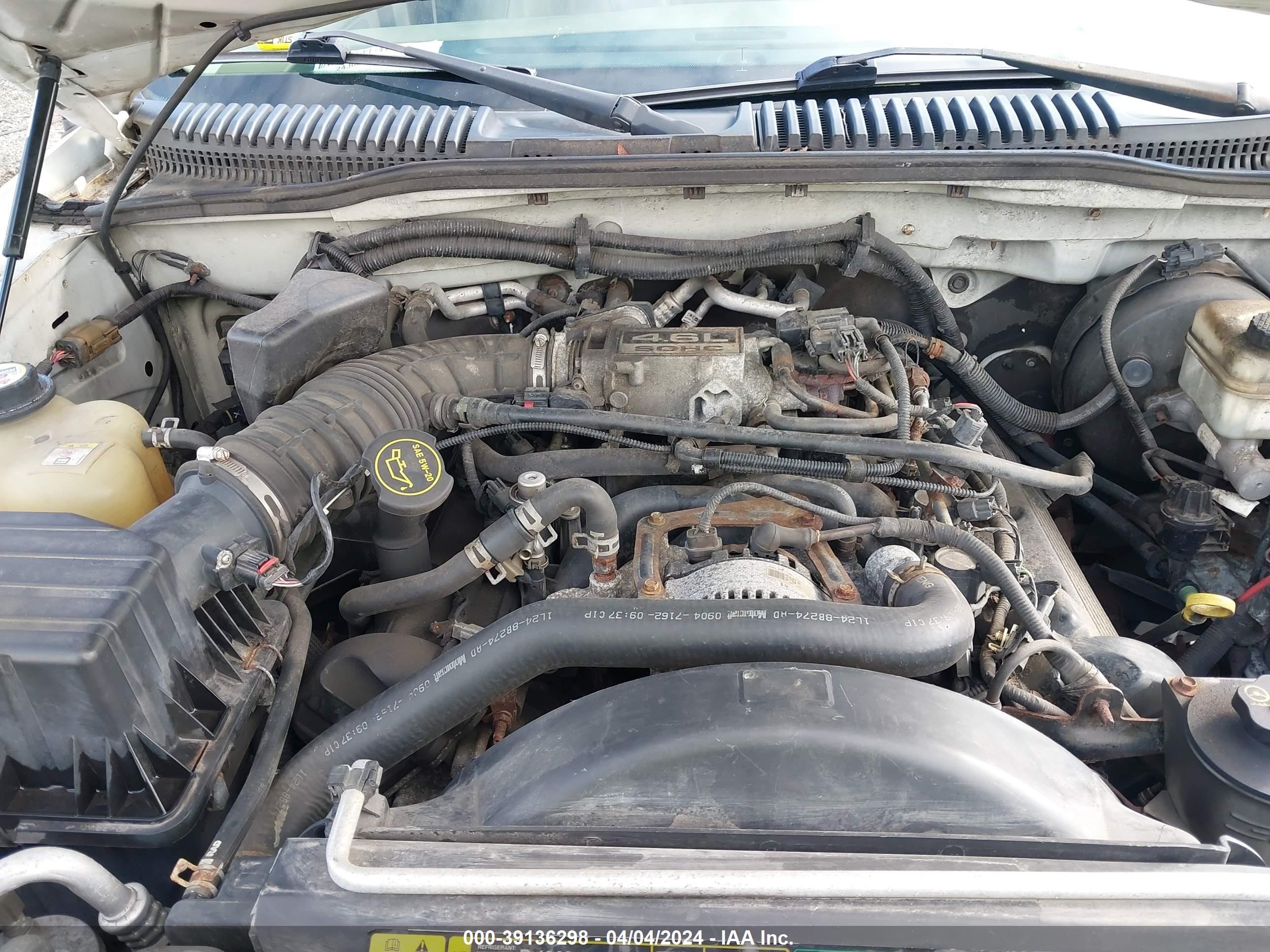 Photo 9 VIN: 4M2DU86W84ZJ39434 - MERCURY MOUNTAINEER 