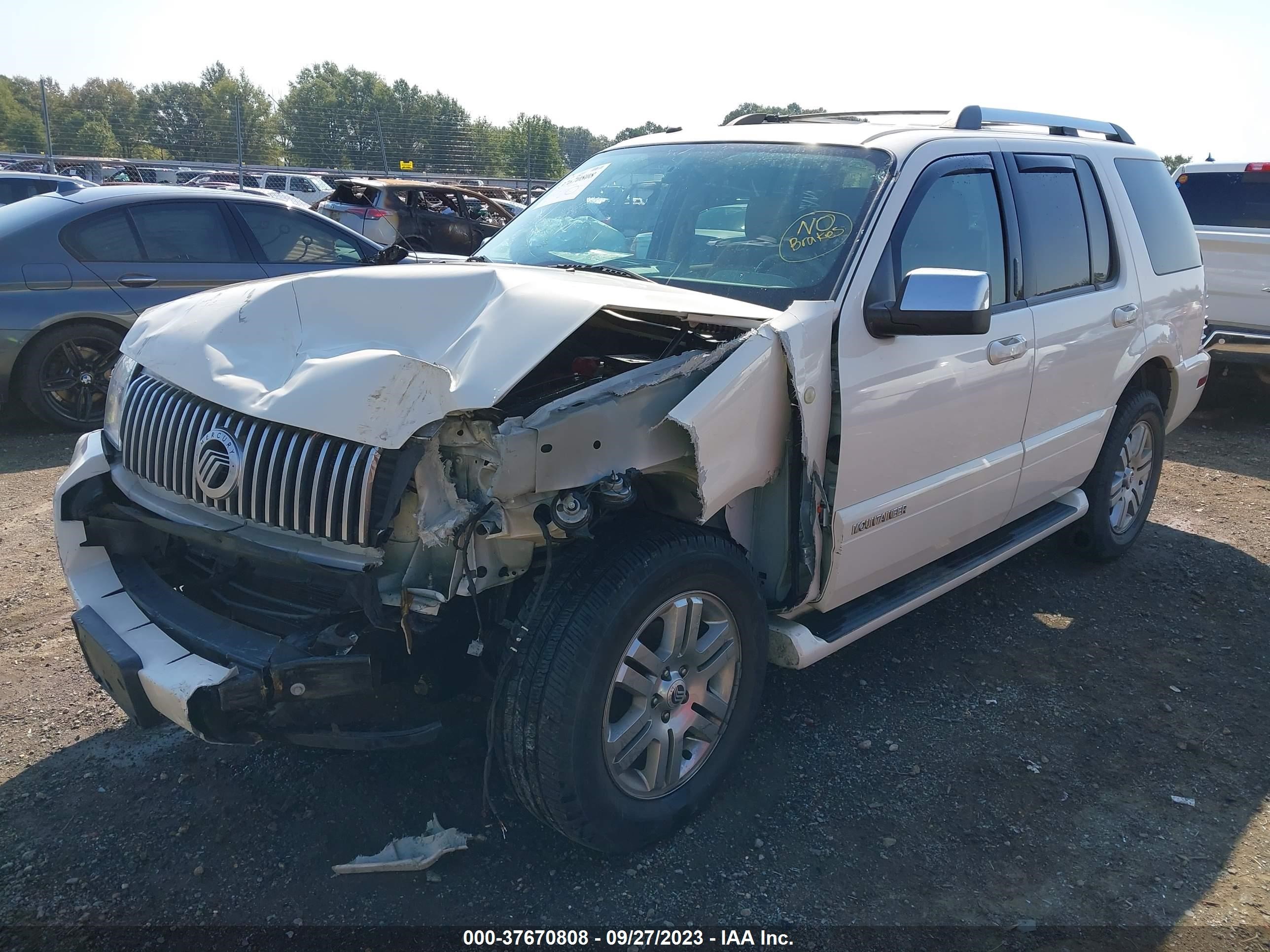 Photo 1 VIN: 4M2EU38E77UJ14781 - MERCURY MOUNTAINEER 