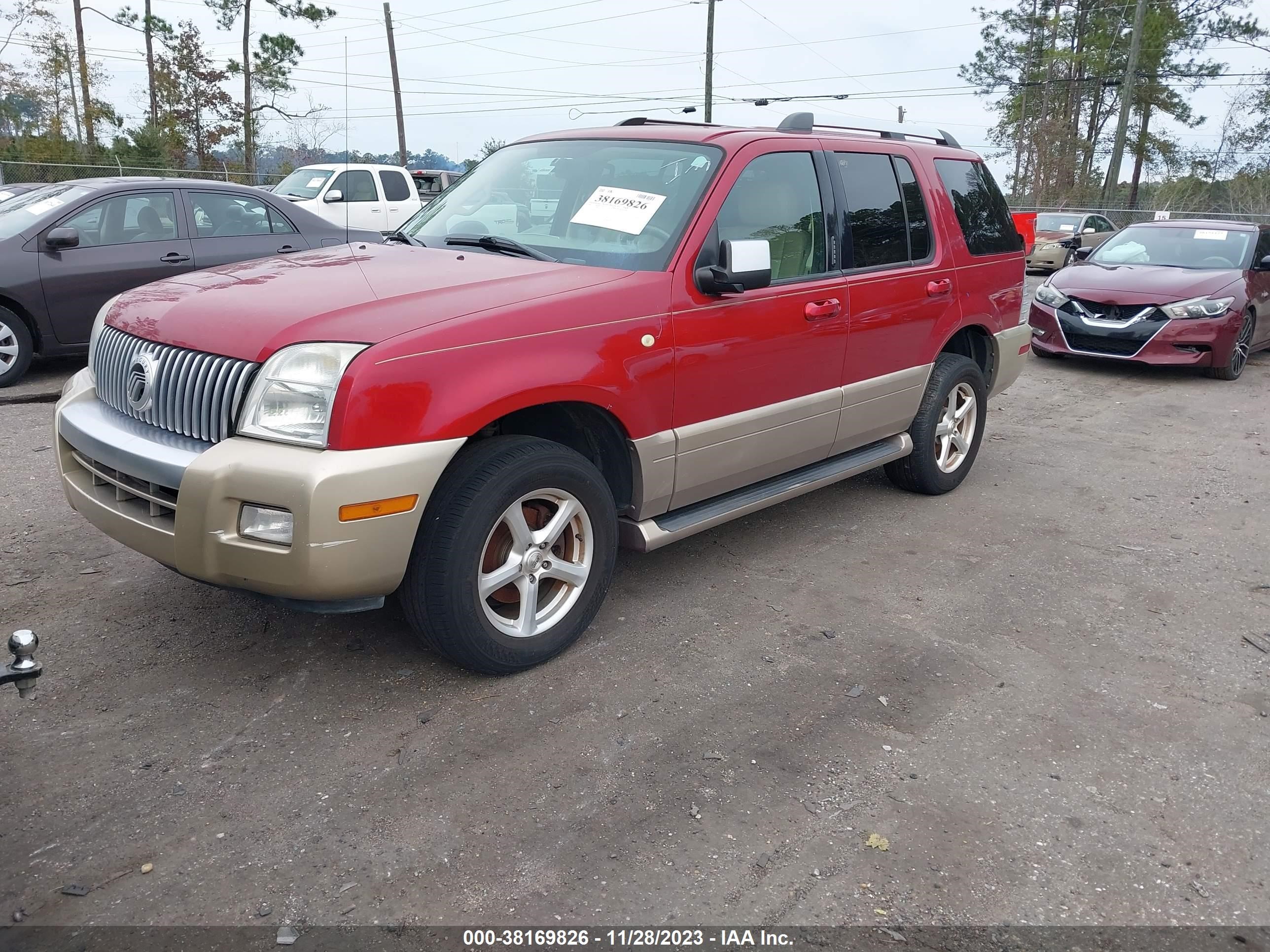 Photo 1 VIN: 4M2EU38E88UJ17352 - MERCURY MOUNTAINEER 