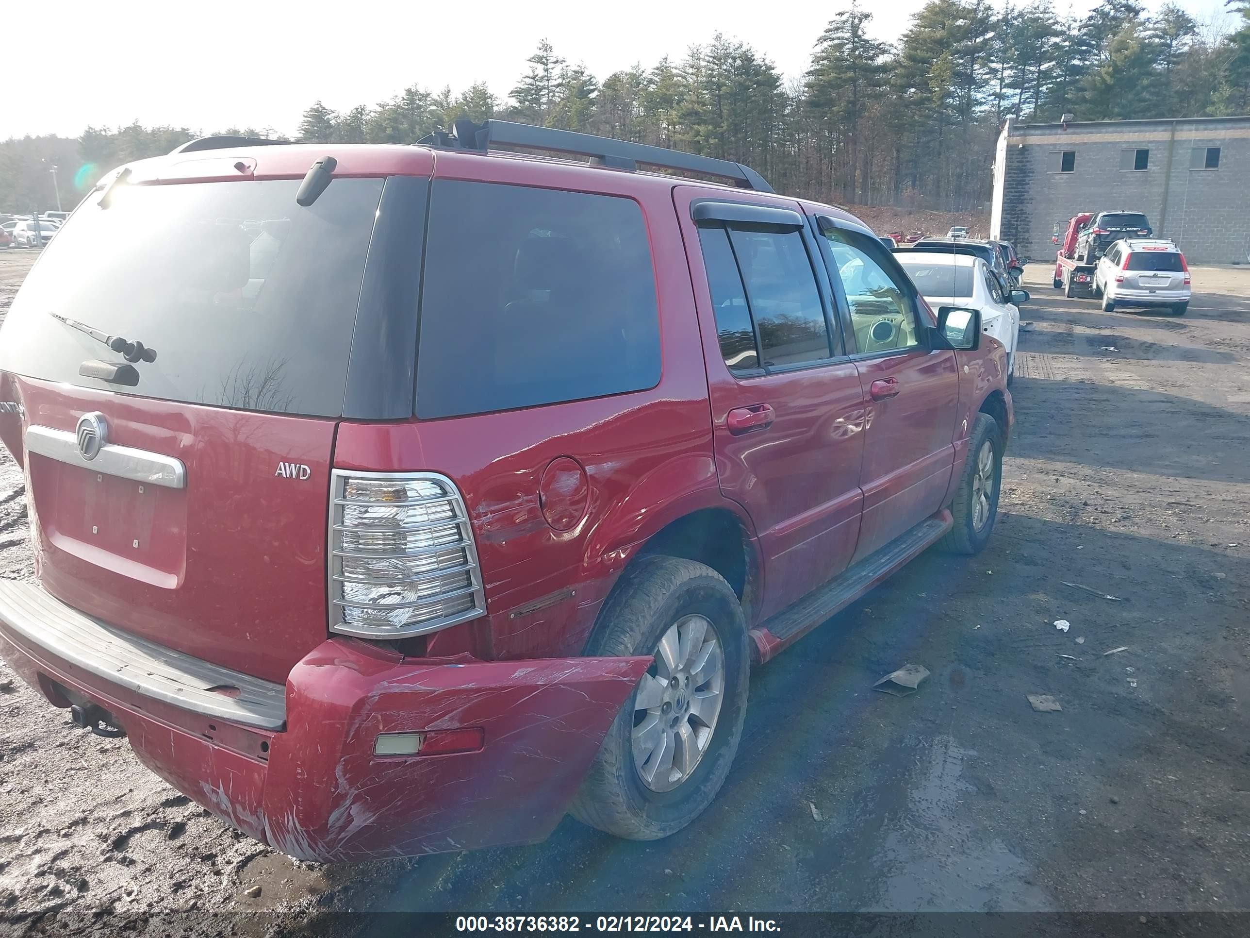 Photo 3 VIN: 4M2EU47E06UJ14286 - MERCURY MOUNTAINEER 