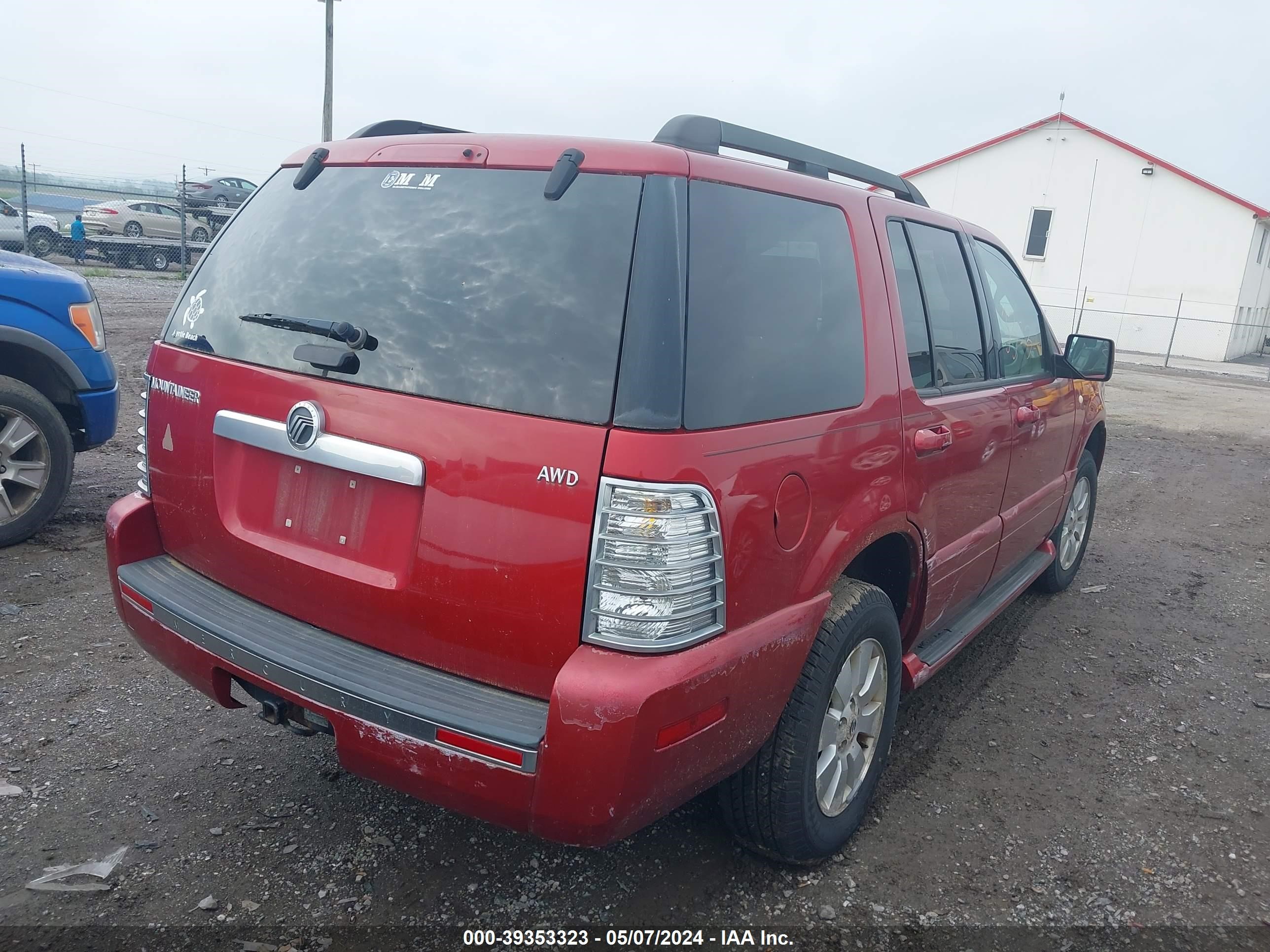 Photo 3 VIN: 4M2EU47E56UJ22061 - MERCURY MOUNTAINEER 