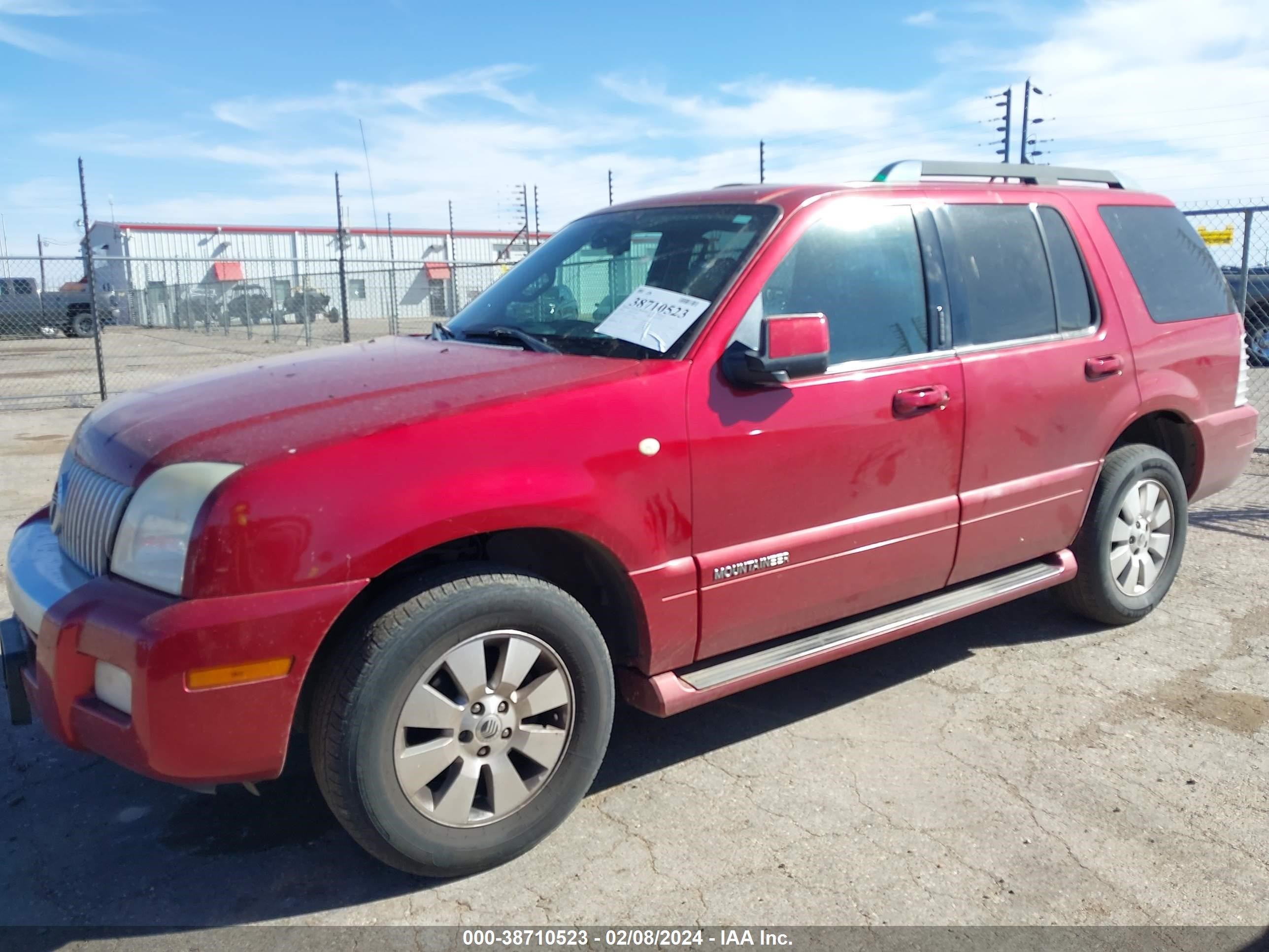 Photo 1 VIN: 4M2EU47E87UJ11539 - MERCURY MOUNTAINEER 