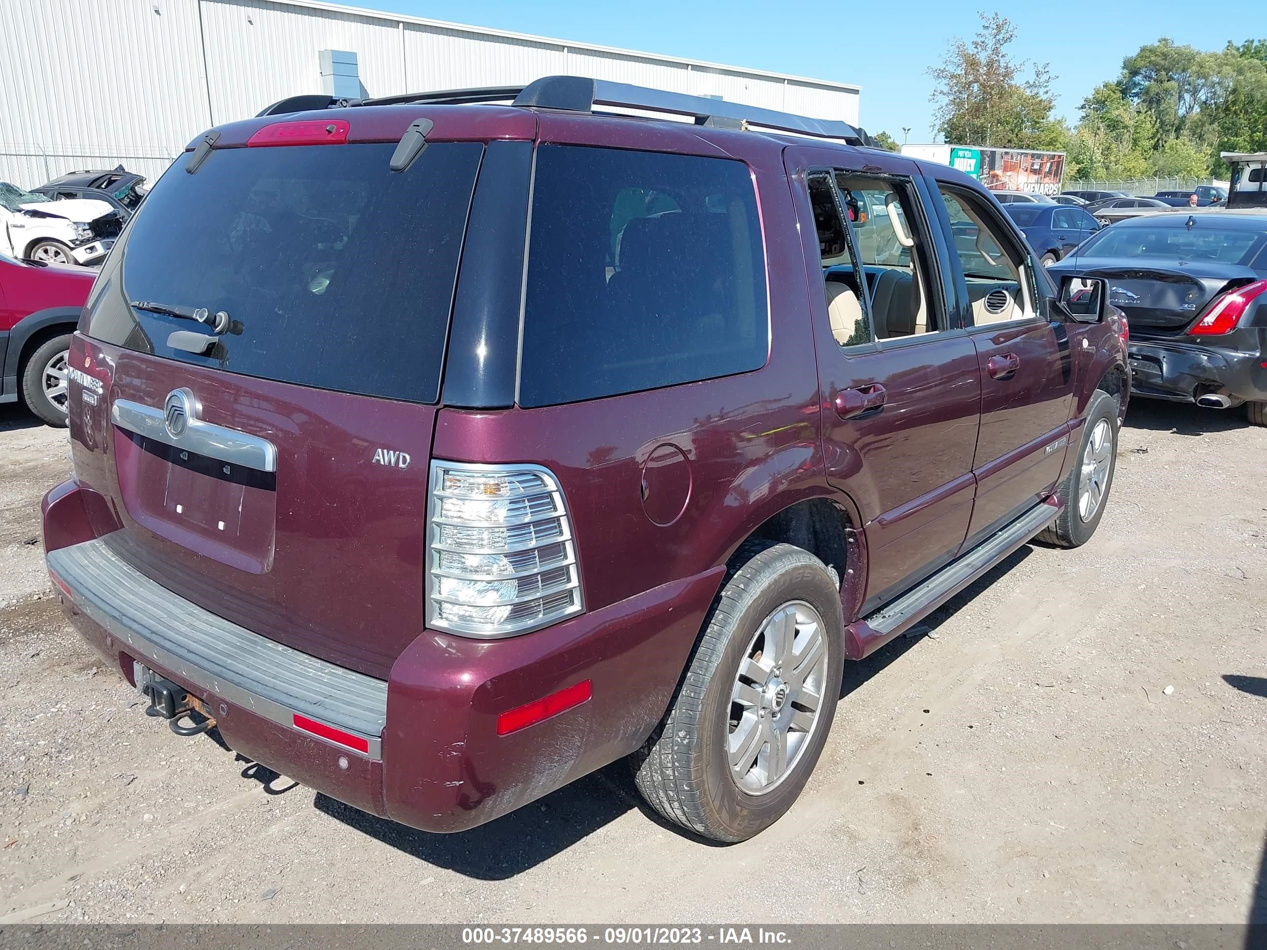 Photo 3 VIN: 4M2EU48E57UJ03350 - MERCURY MOUNTAINEER 