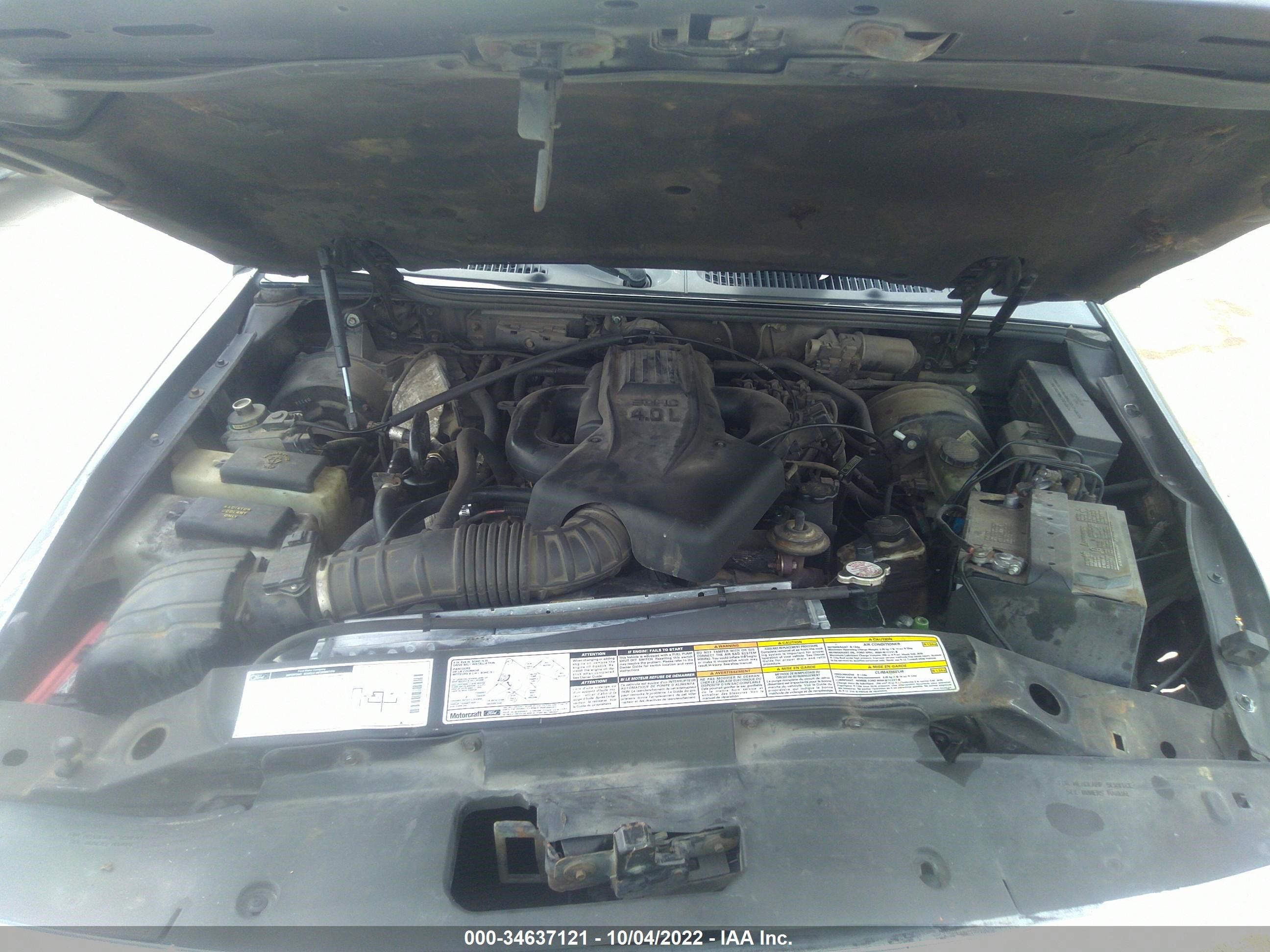 Photo 9 VIN: 4M2ZU66E8YUJ25327 - MERCURY MOUNTAINEER 