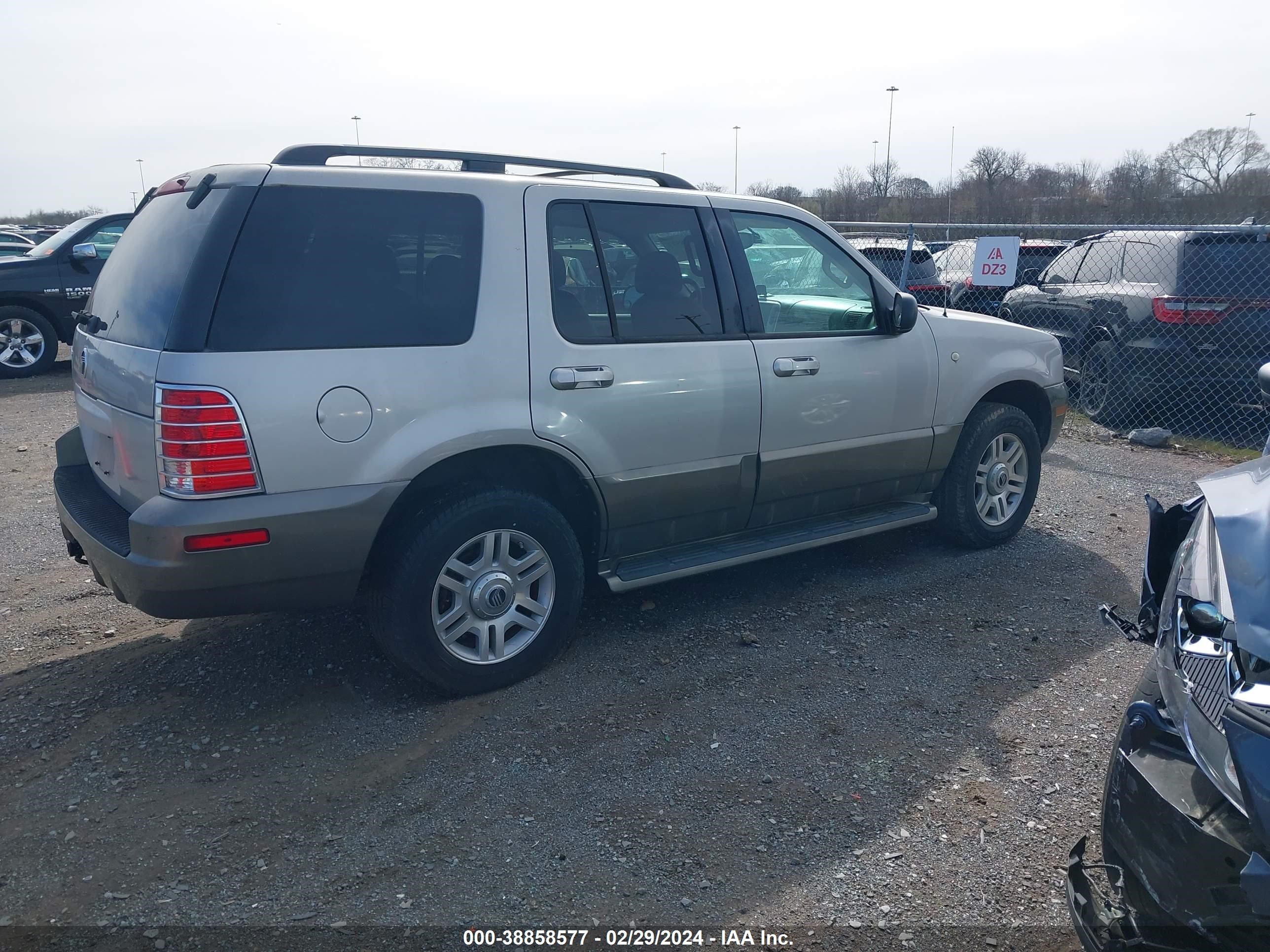 Photo 3 VIN: 4M2ZU66K64ZJ40816 - MERCURY MOUNTAINEER 