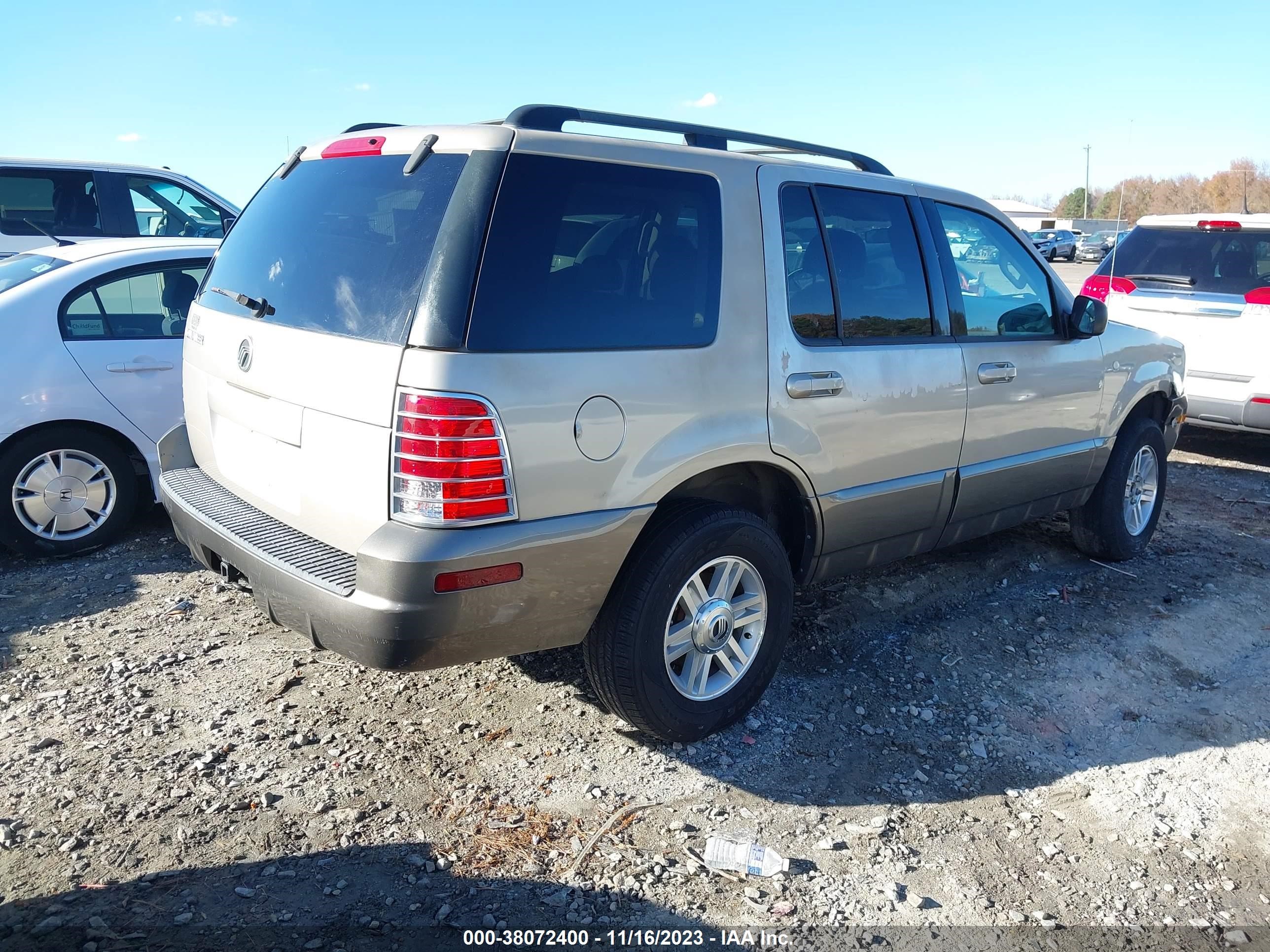 Photo 3 VIN: 4M2ZU66KX4UJ00171 - MERCURY MOUNTAINEER 