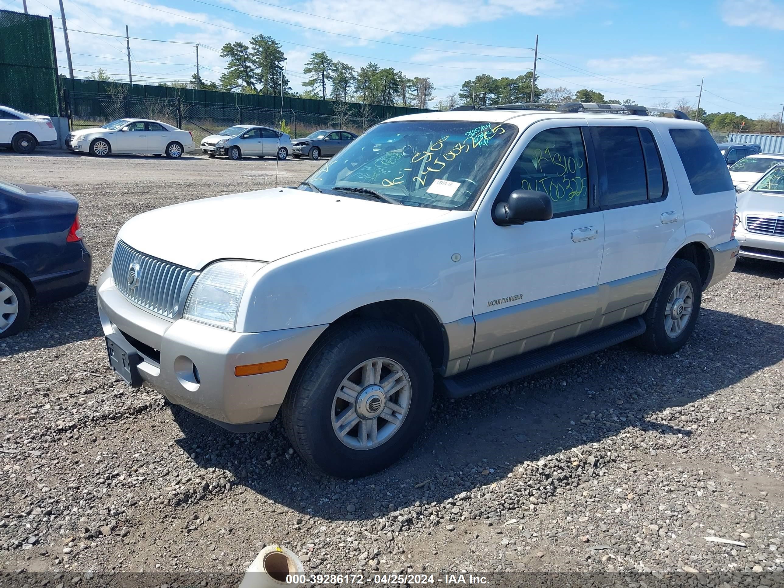 Photo 1 VIN: 4M2ZU86E12ZJ07466 - MERCURY MOUNTAINEER 