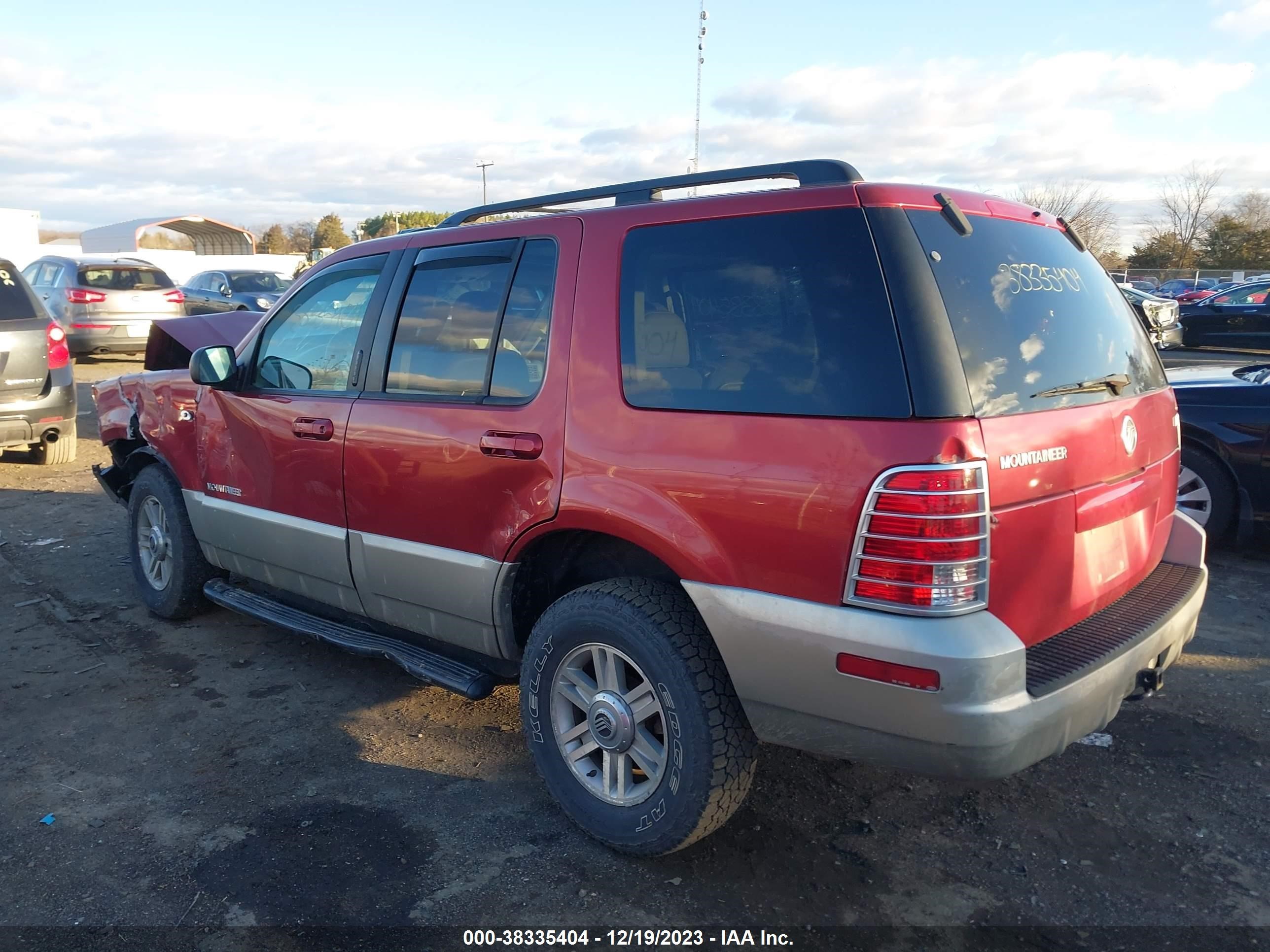 Photo 2 VIN: 4M2ZU86E52UJ02896 - MERCURY MOUNTAINEER 