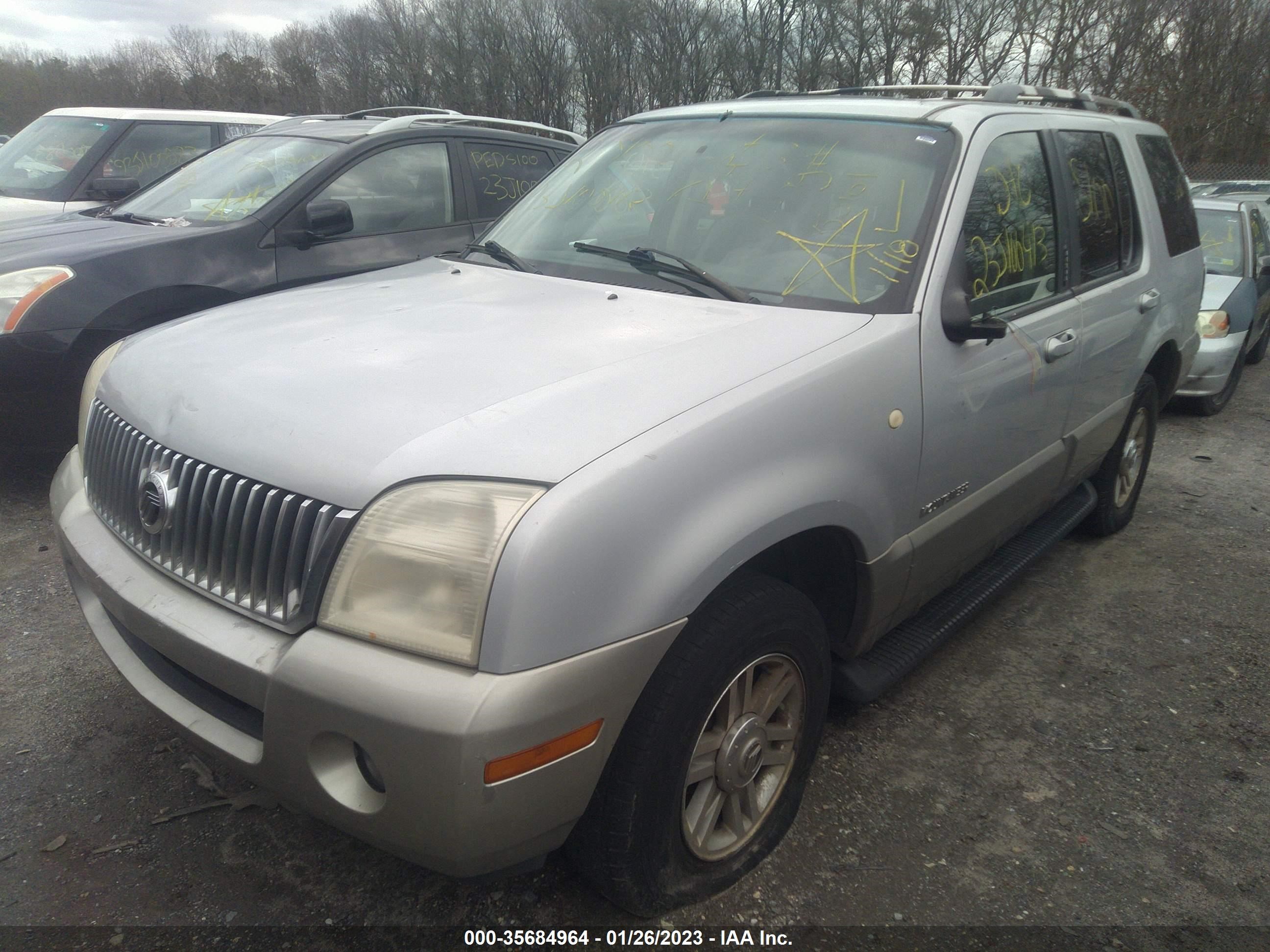 Photo 1 VIN: 4M2ZU86E62UJ07508 - MERCURY MOUNTAINEER 