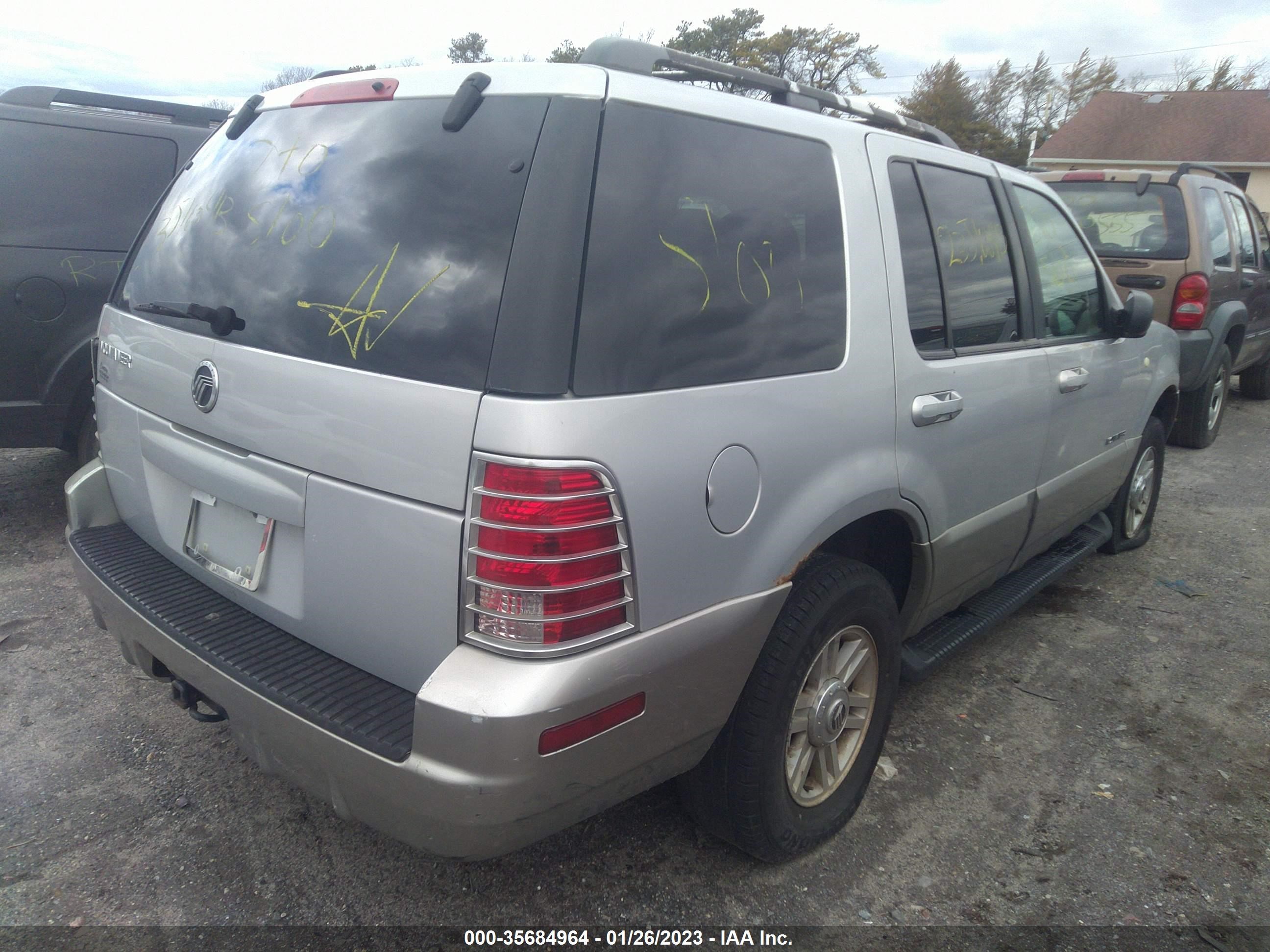 Photo 3 VIN: 4M2ZU86E62UJ07508 - MERCURY MOUNTAINEER 